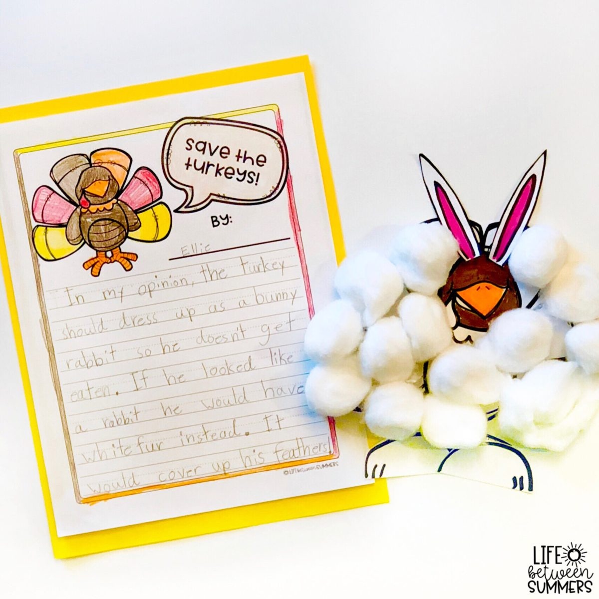 Turkey Disguises: Thanksgiving Opinion Writing &amp;amp; Craft - Life intended for Turkey In Disguise Project Writing