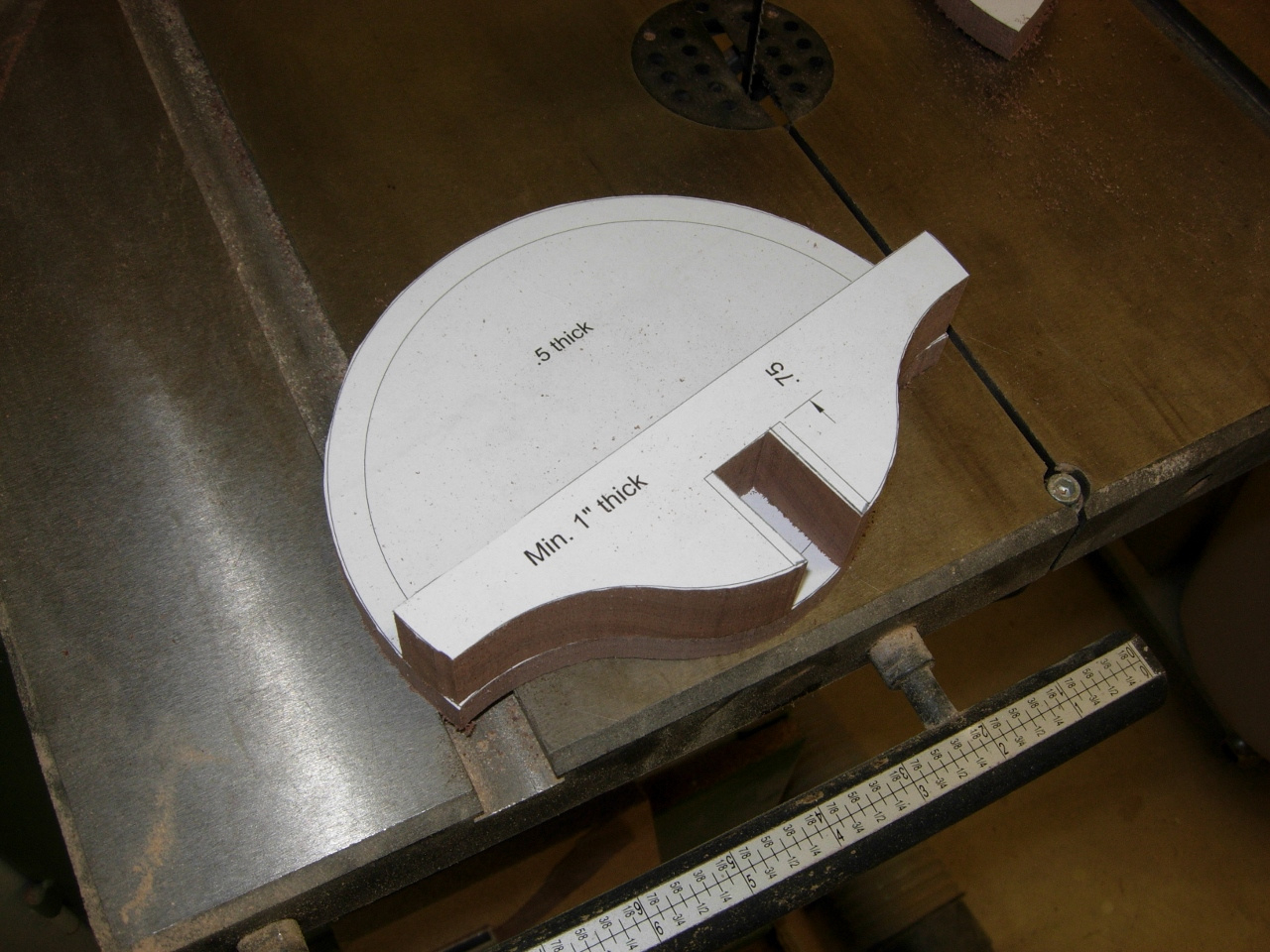 Turkey Fan Mount Plans | Midnight Woodworking regarding Printable Turkey Plaque Template