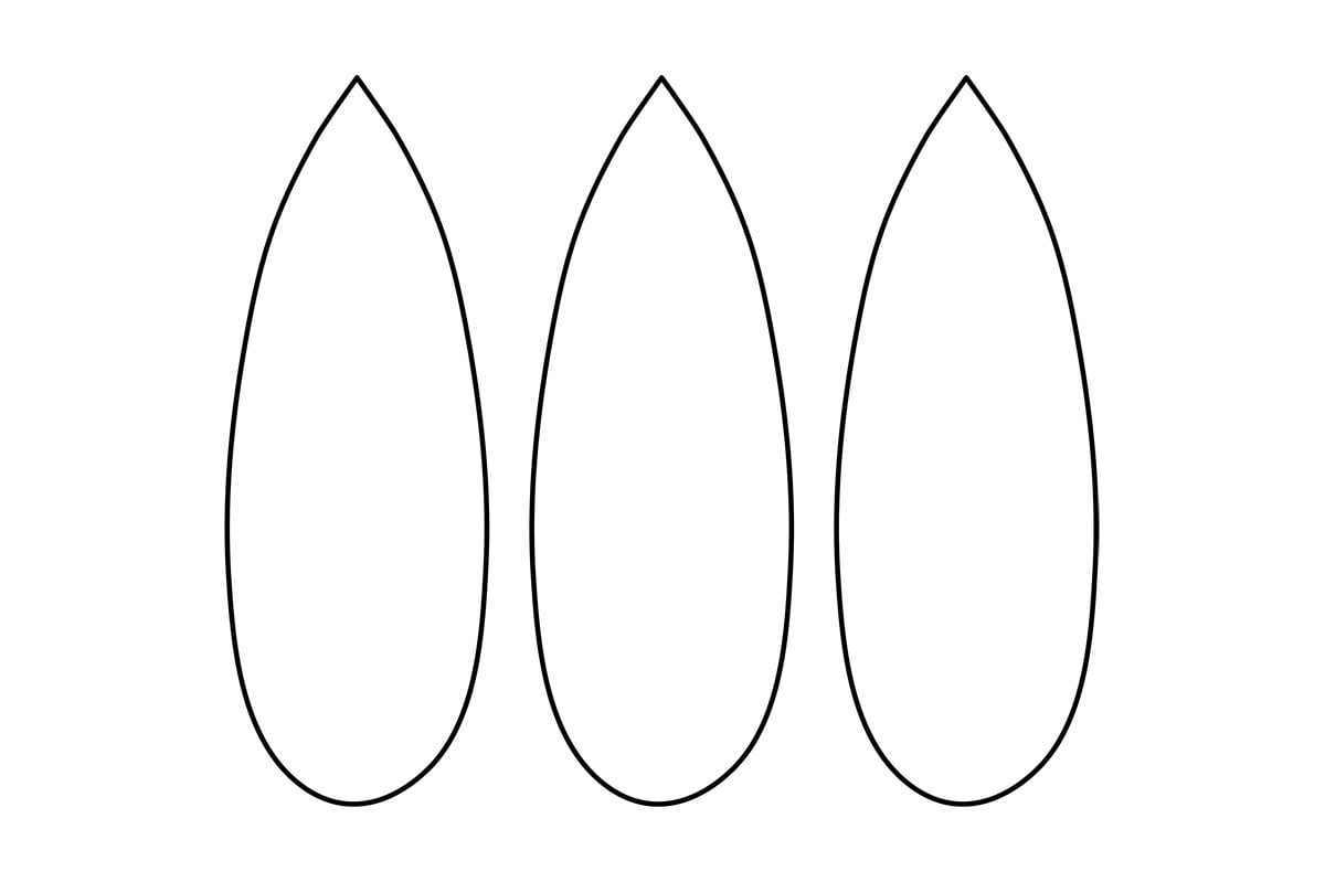 Turkey Feather Template (Free Printables) - The Best Ideas For Kids for Thanksgiving Turkey Feathers Printable