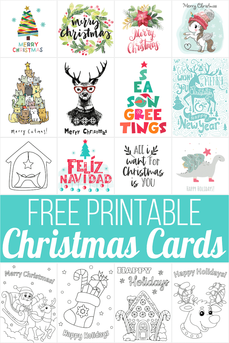 160 Free Printable Christmas Cards For 2025 for Free Printable Christmas Card For Wife