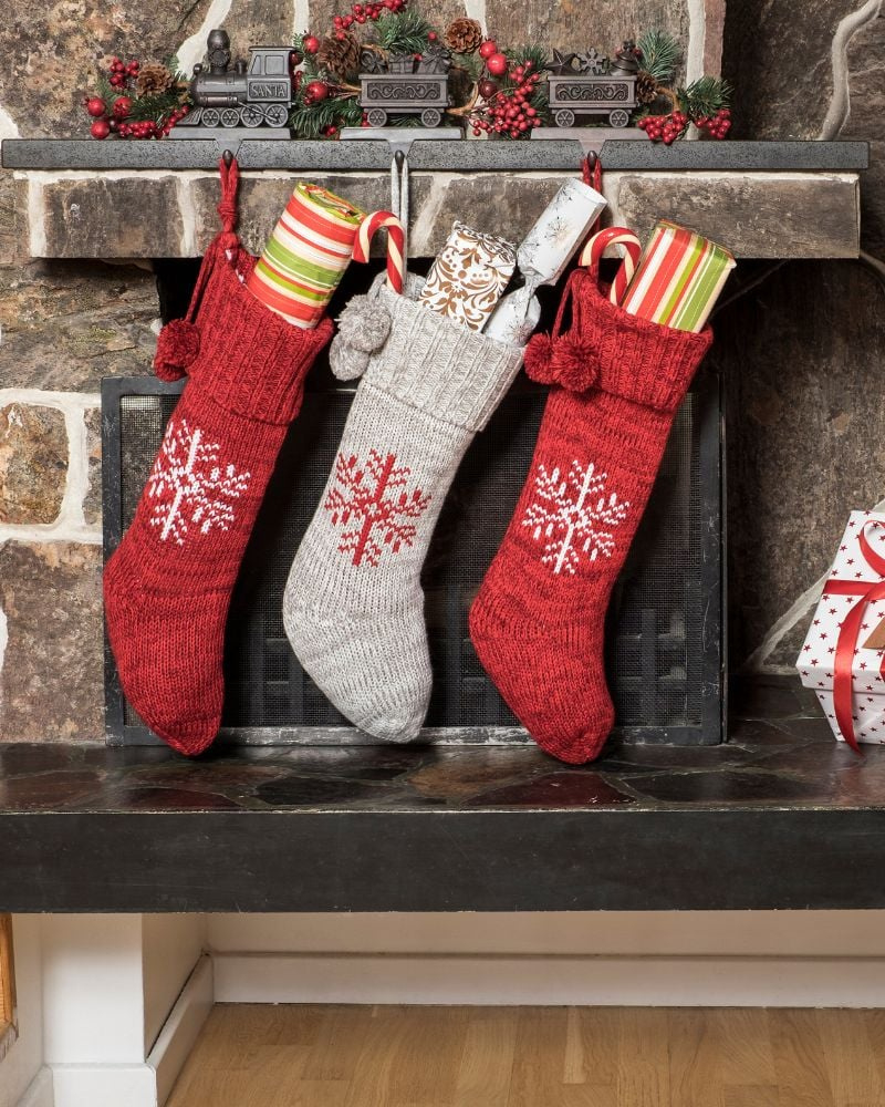 28 Free Christmas Stocking Knitting Patterns (The Best) - Handy pertaining to Knitted Christmas Stocking Patterns Free Printable