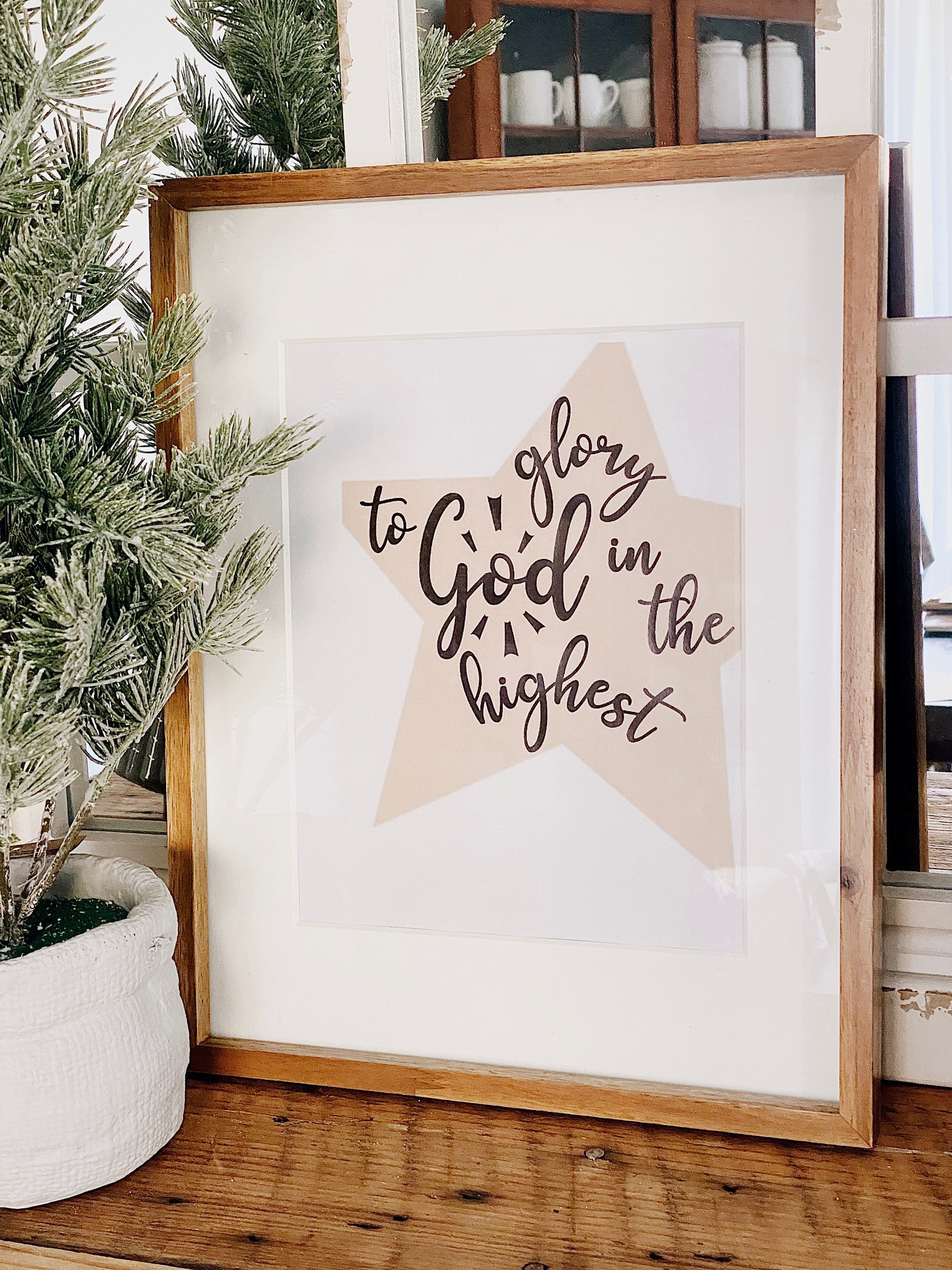 3 Free Christian Christmas Printables For Your Home | She Gave It A Go pertaining to Free Religious Christmas Printable