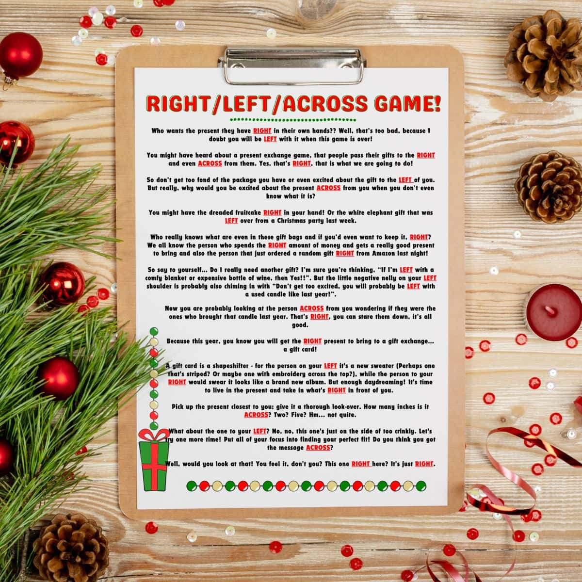 50+ Free Printable Christmas Games You Can Download And Play Today with Family Christmas Games With Prizes Printable