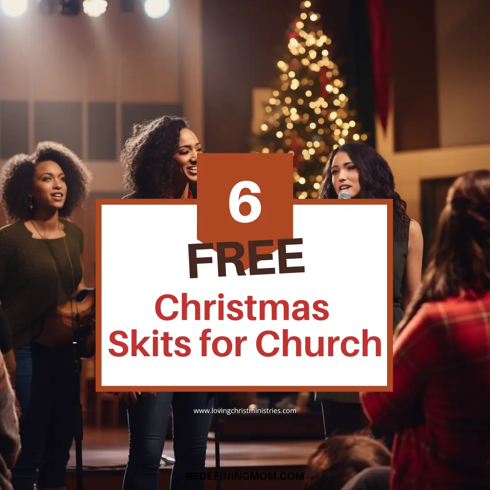 6 Free Short Christmas Skits For Churches for Free Printable Christmas Skits For Church