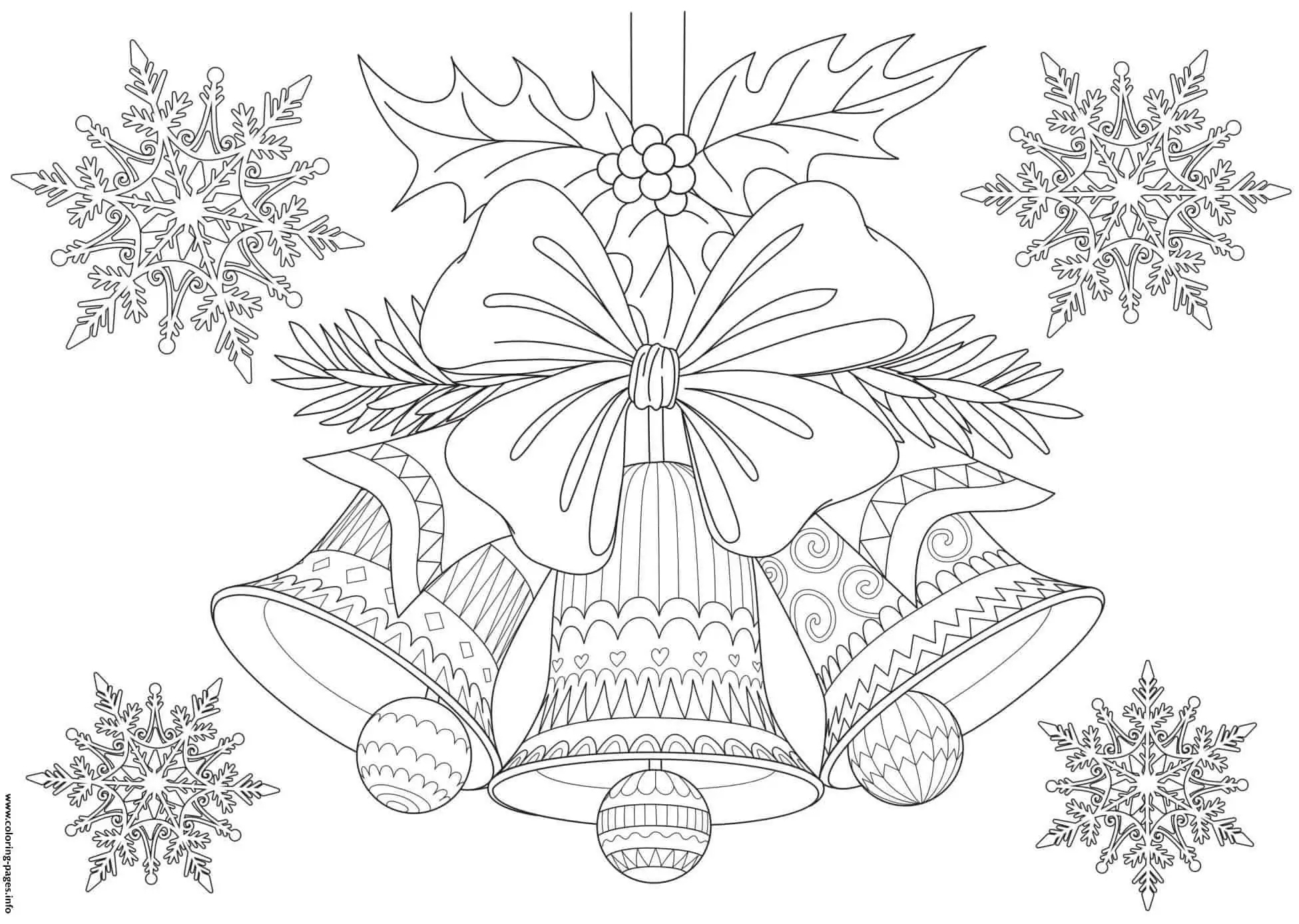 97 Free Adult Christmas Coloring Pages (Printables) | Artsy Pretty in Printable Christmas Pictures For Adults