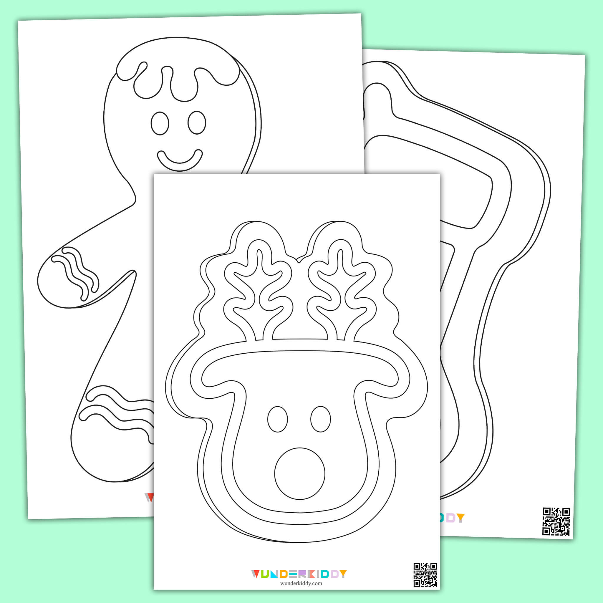 Ausmalbilder Von Weihnachtsplätzchen Zum Ausdrucken pertaining to Free Printable Christmas Cookie Templates