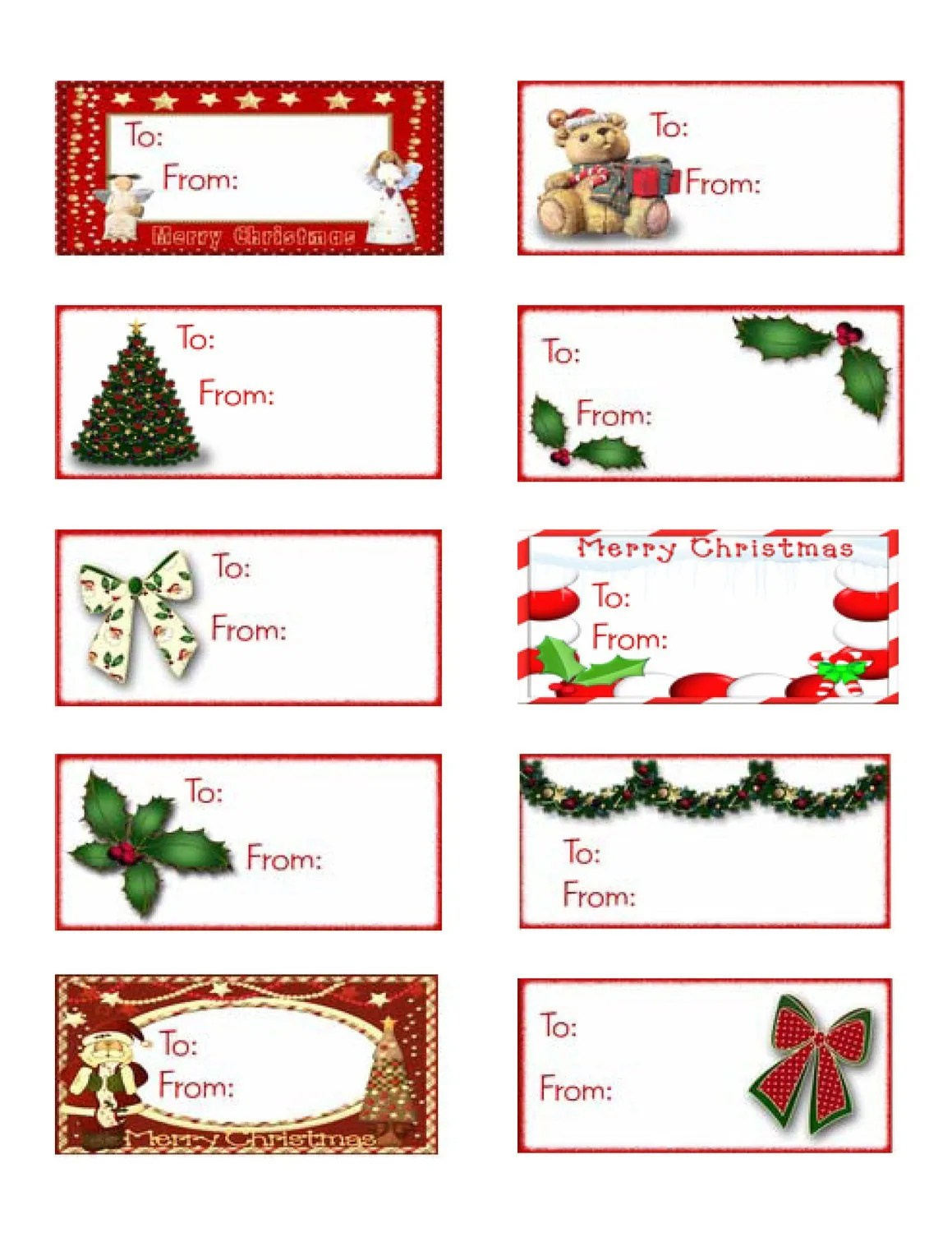 Avery Free Printable Christmas Labels - Printable Party Favors regarding Free Printable Christmas Labels Avery 5160