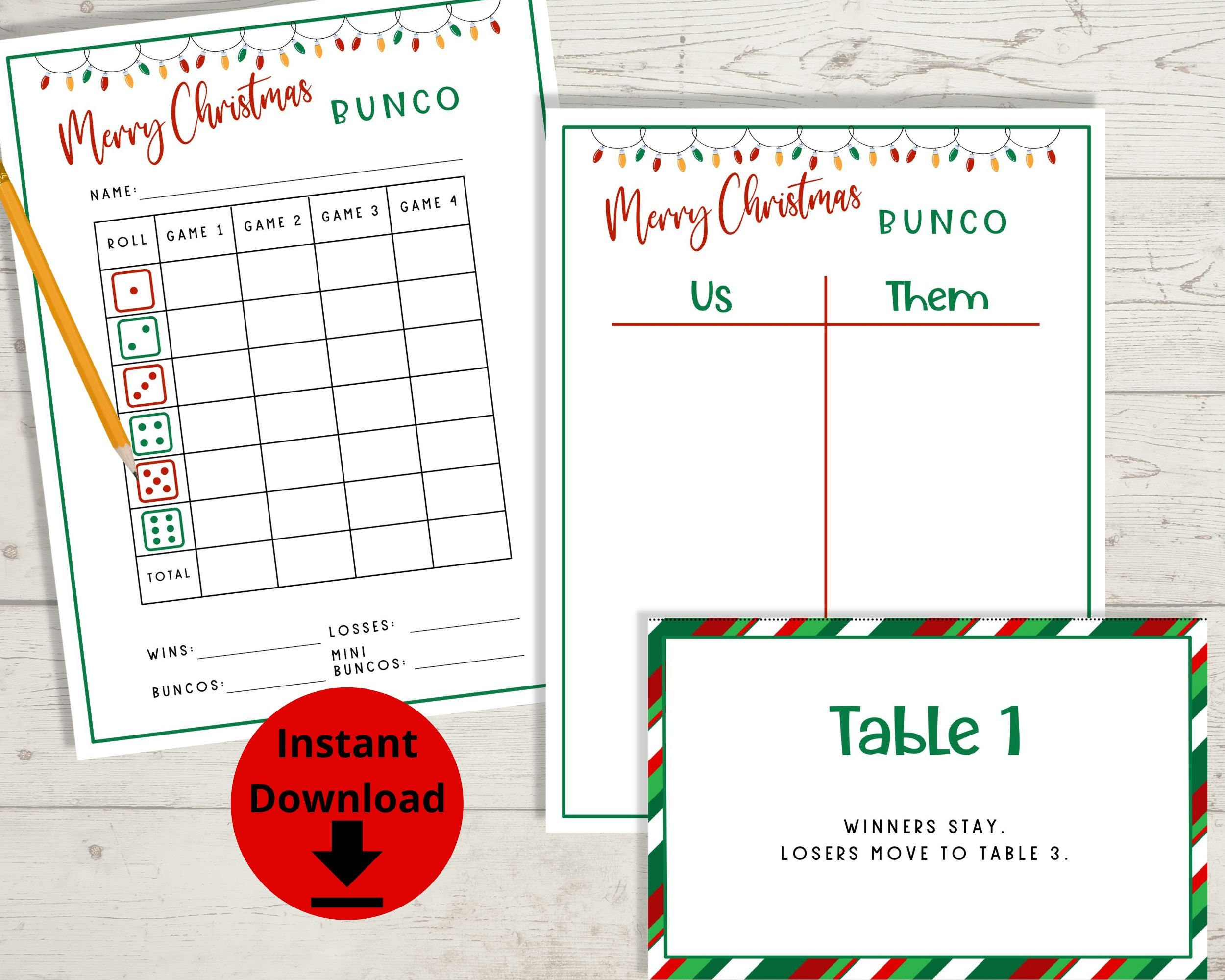 Christmas Bunco - Winter Bunco Score Cards, Printable Bunco Game with regard to Printable Christmas Bunco Score Card