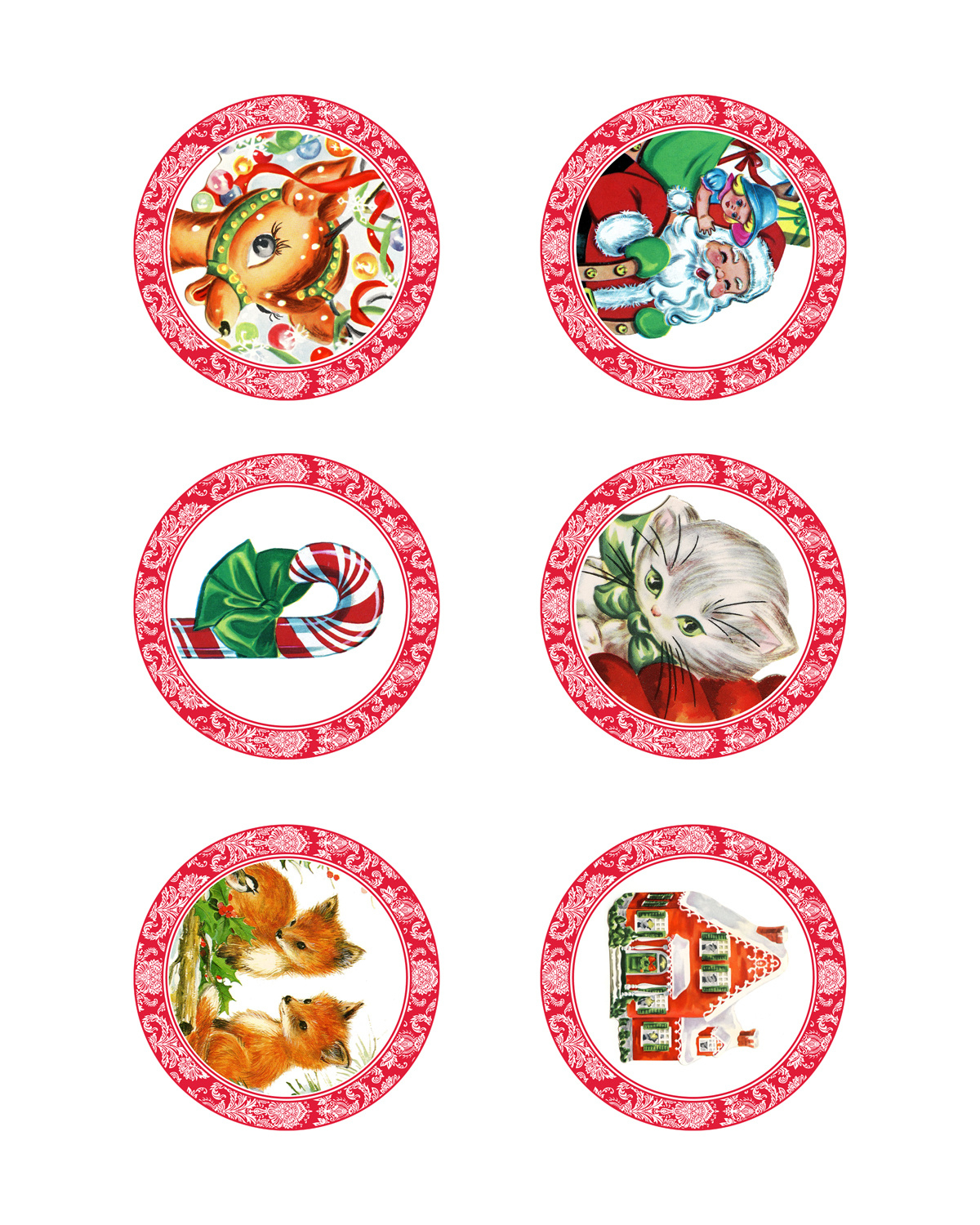 Christmas Candy Jar Labels! - The Graphics Fairy regarding Free Printable Christmas Jar Labels