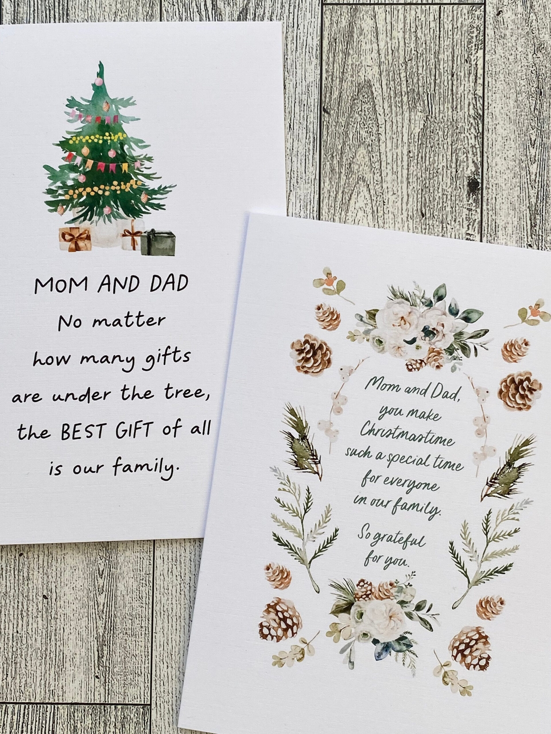 Christmas Card For Dad, Holiday Gift For Dad, To Dad From Daughter intended for Printable Christmas Card For Dad
