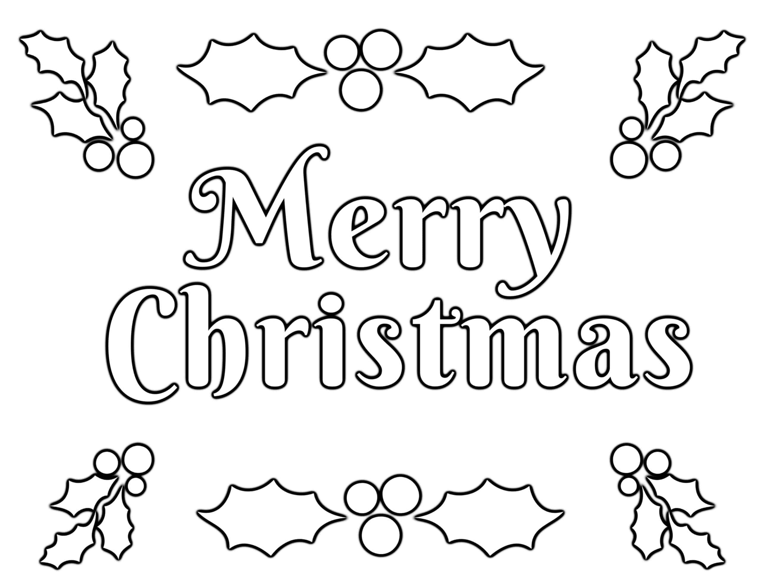Christmas Coloring Pages For Kids (100% Free) Easy Printable Pdf intended for Printable Christmas Images To Color