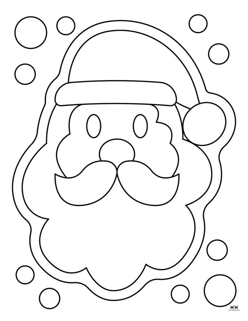 Christmas Cookies Coloring Pages - 25 Free Pages | Printabulls with Printable Christmas Cookie Templates