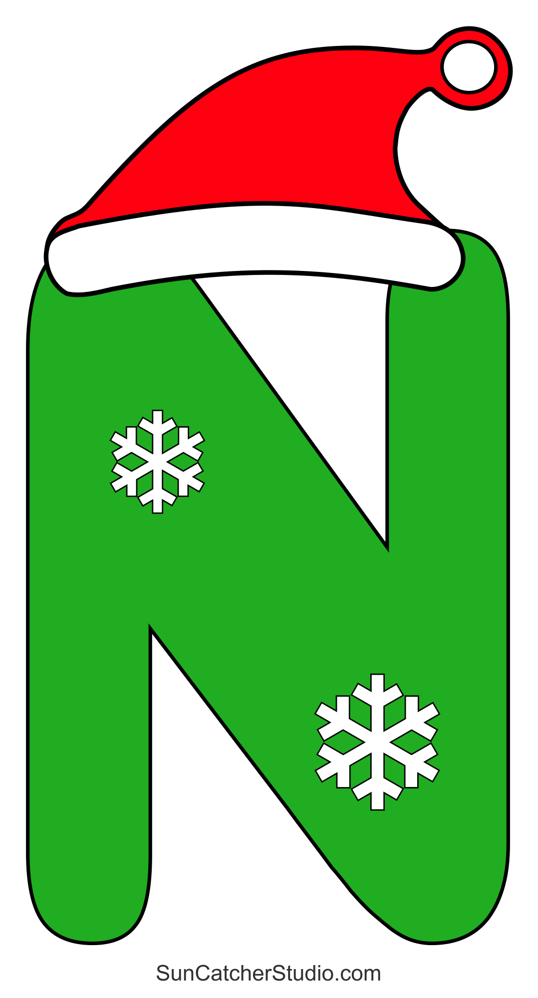 Christmas Font (Printable Alphabet Letters &amp;amp; Clipart) – Free intended for Free Printable Christmas Alphabet