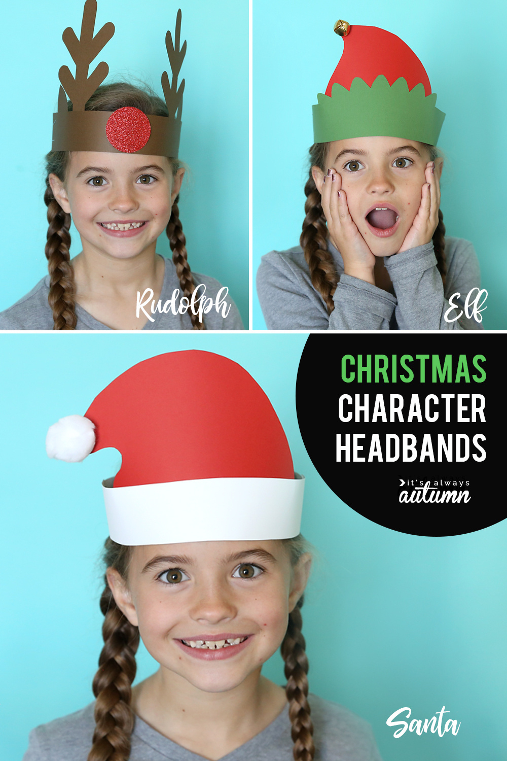 Christmas Headbands Craft - It&amp;#039;S Always Autumn inside Free Printable Christmas Headband Craft