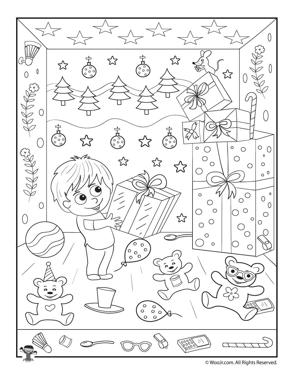 Christmas Hidden Picture Printables For Kids | Woo! Jr. Kids throughout Free Printable Christmas Hidden Object Games