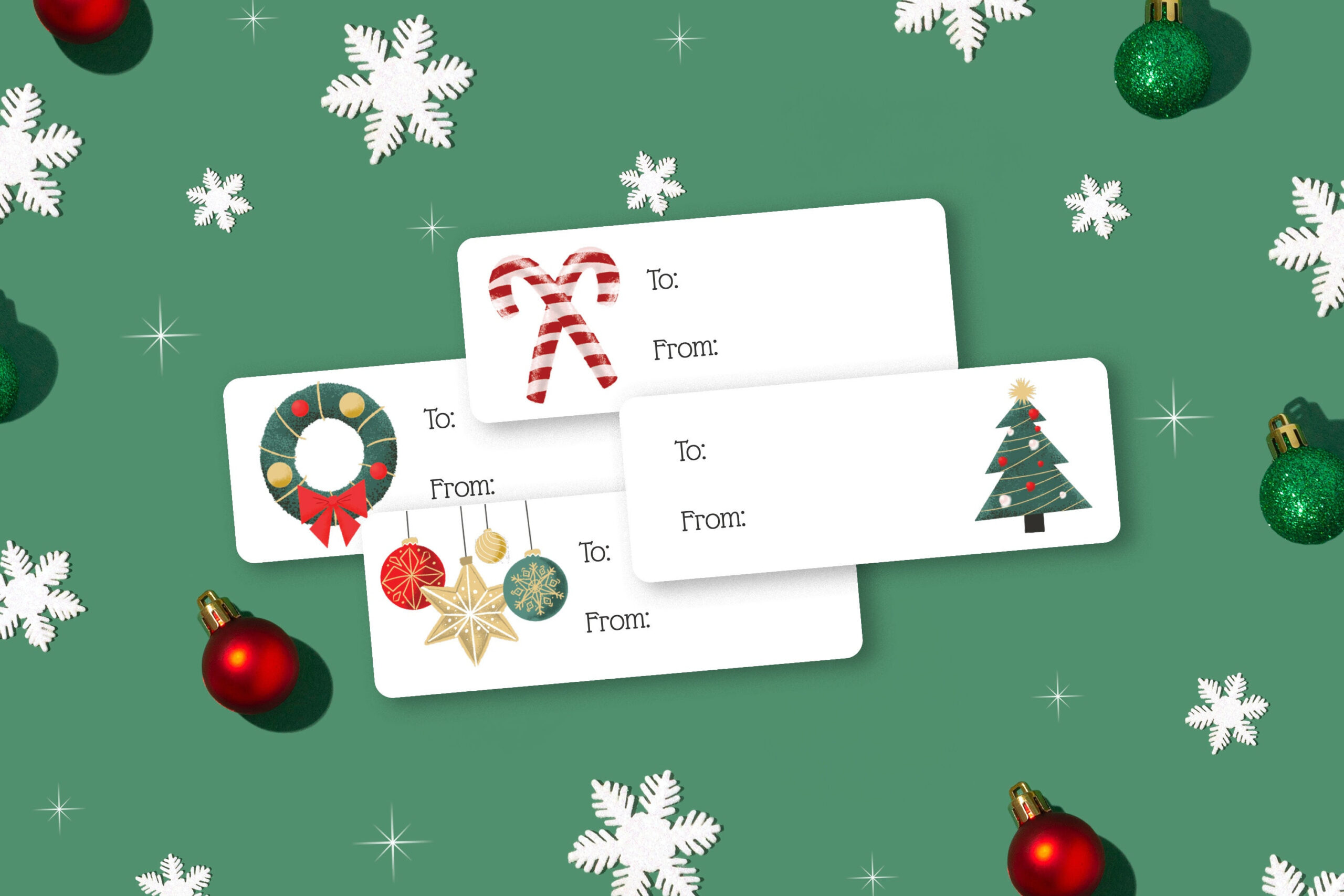 Christmas/Holiday Gift Tags, To/From Sticker Tags, Avery 5160 Pdf throughout Free Printable Christmas Gift Labels Avery 5160