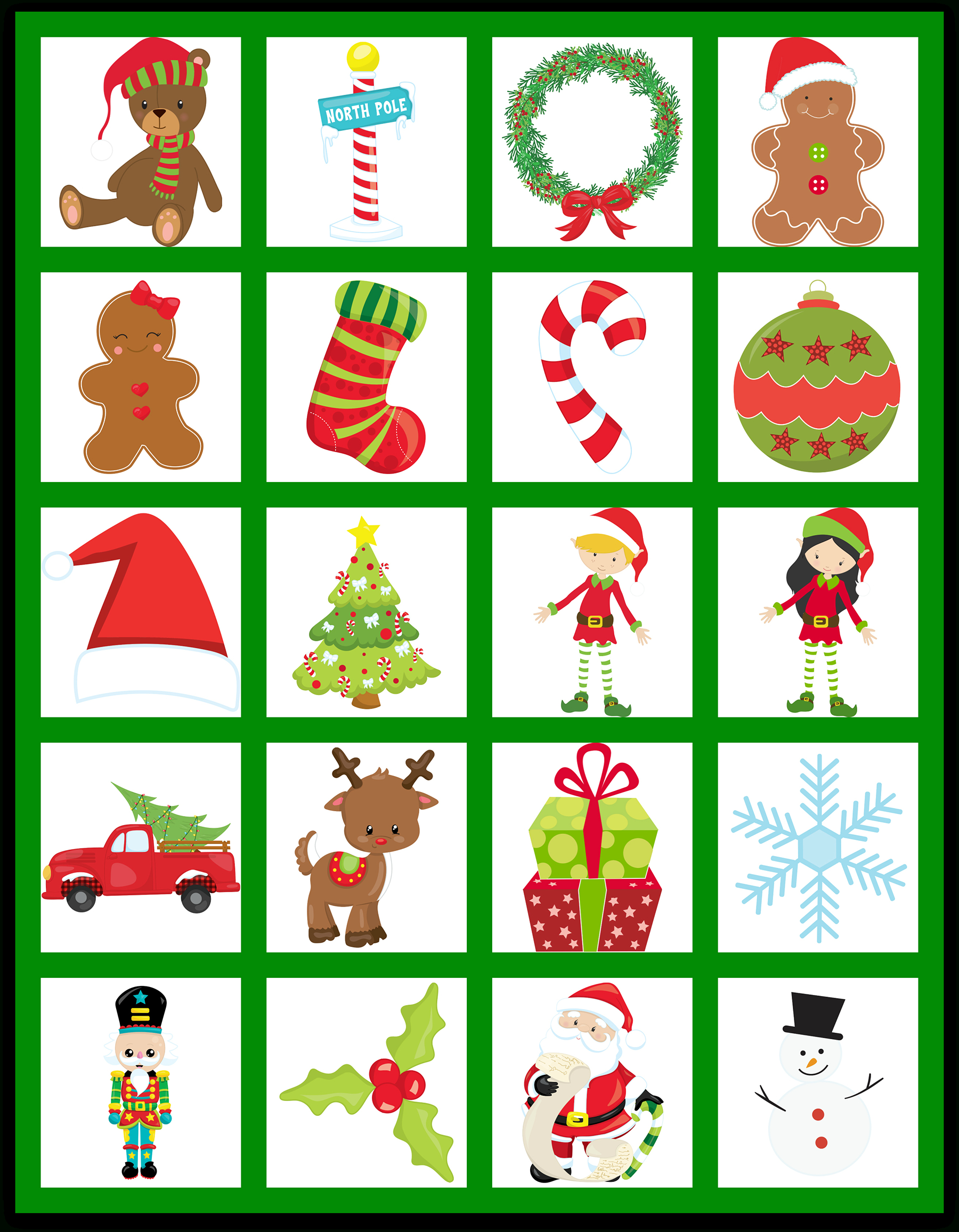 Christmas Memory Game - Free Printable - Extreme Couponing Mom within Printable Christmas Match Game
