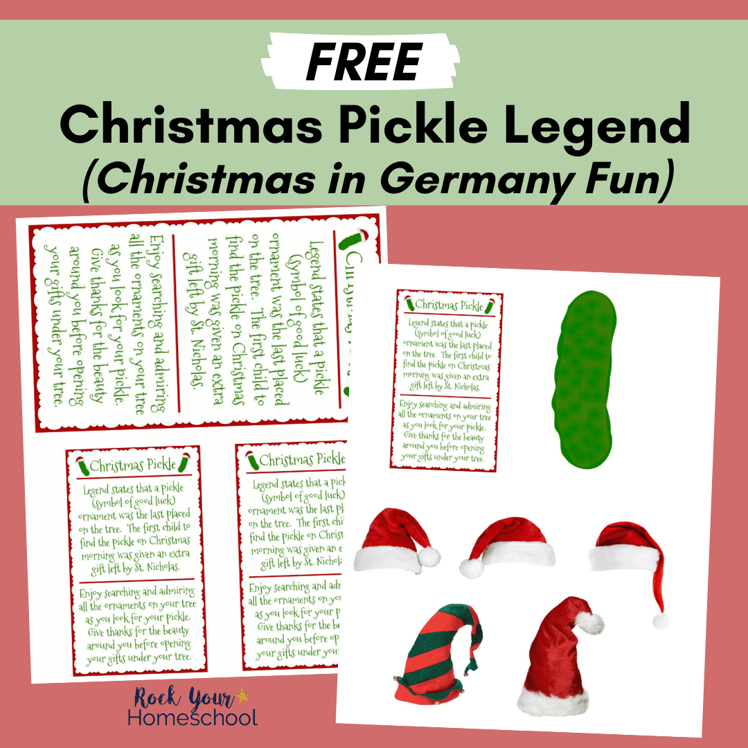 Christmas Pickle Legend (Christmas In Germany) - Rock Your Homeschool inside Legend of the Christmas Pickle Printable
