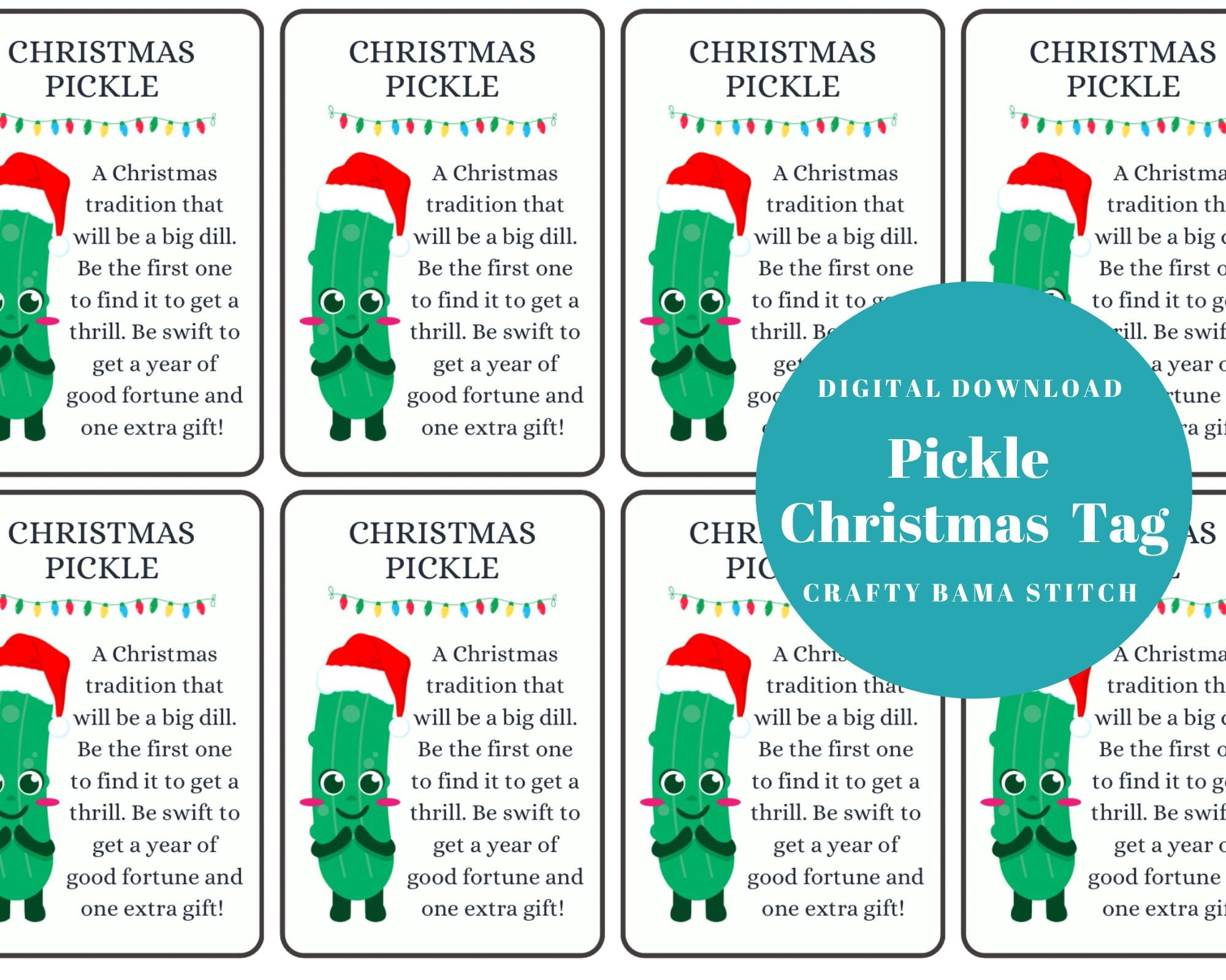 Christmas Pickle, Pickle Pdf, The Christmas Pickle, Plushie Pickle with regard to Legend Of The Christmas Pickle Printable