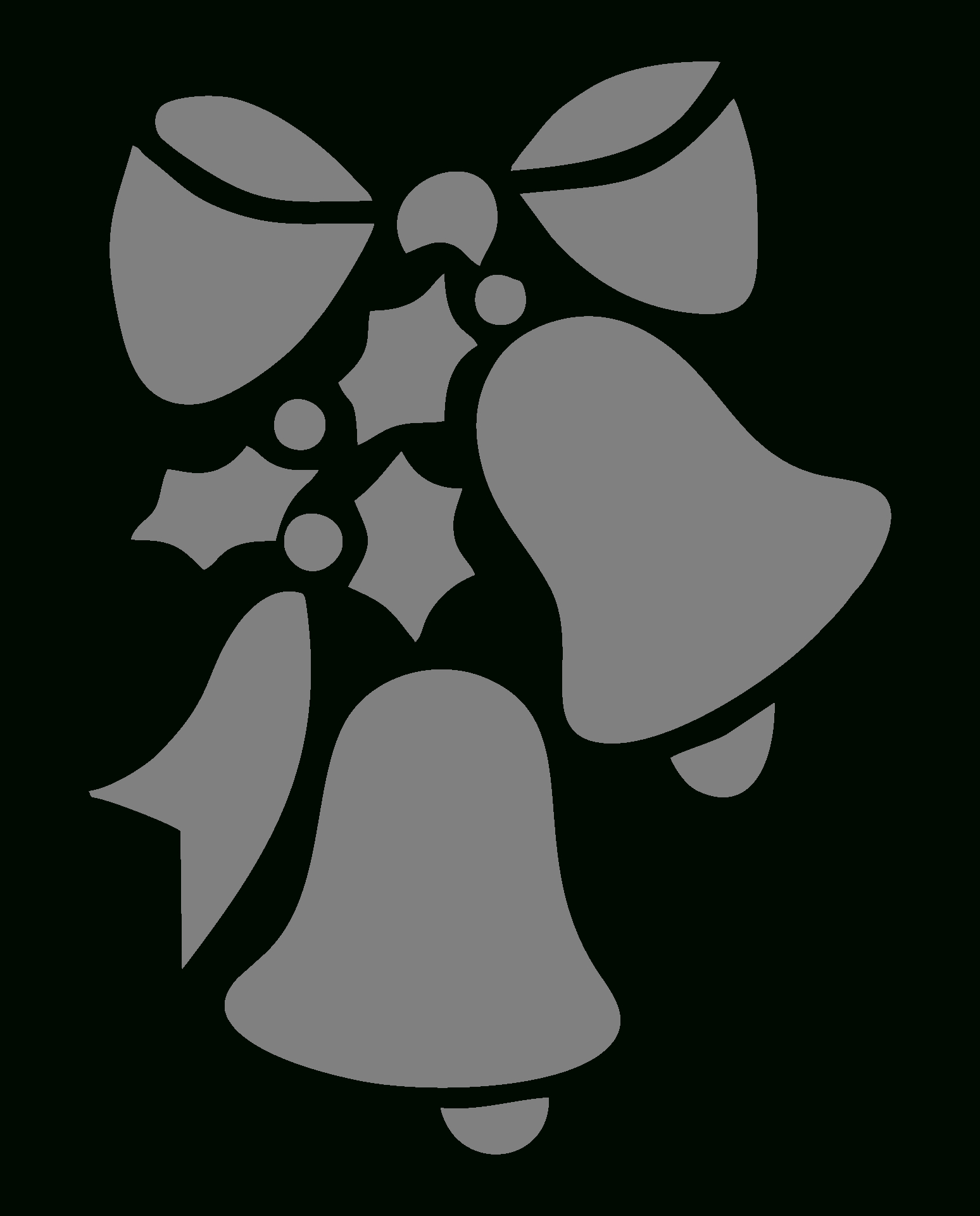 Christmas Stencil Templates - 10 Free Pdf Printables | Printablee regarding Free Printable Christmas Stencil Templates