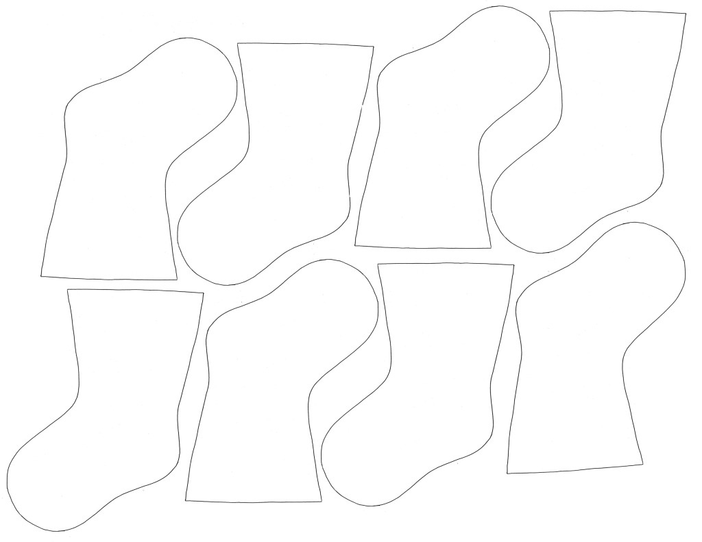 Christmas Stocking Templates - 30 Minute Crafts within Free Printable Mini Christmas Stocking Template