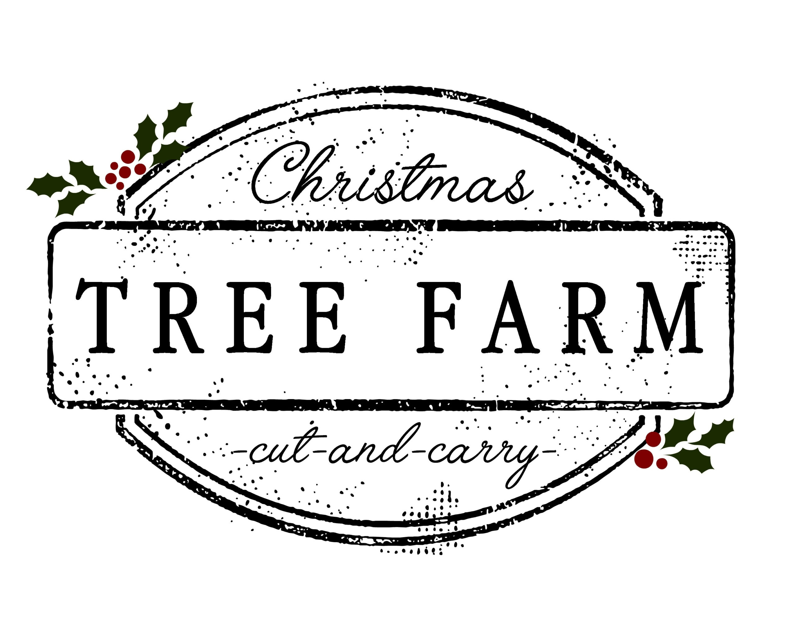 Christmas Tree Farm Printable | Little Glass Jar pertaining to Christmas Tree Farm Printable
