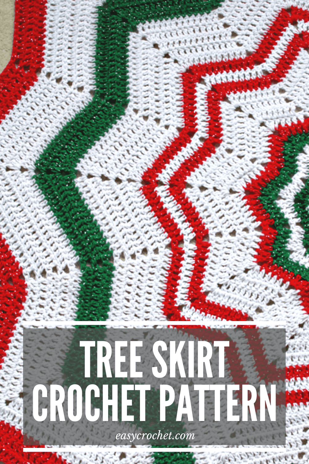 Christmas Tree Skirt Crochet Pattern - Easy Crochet Patterns within Free Printable Crochet Christmas Tree Skirt Pattern