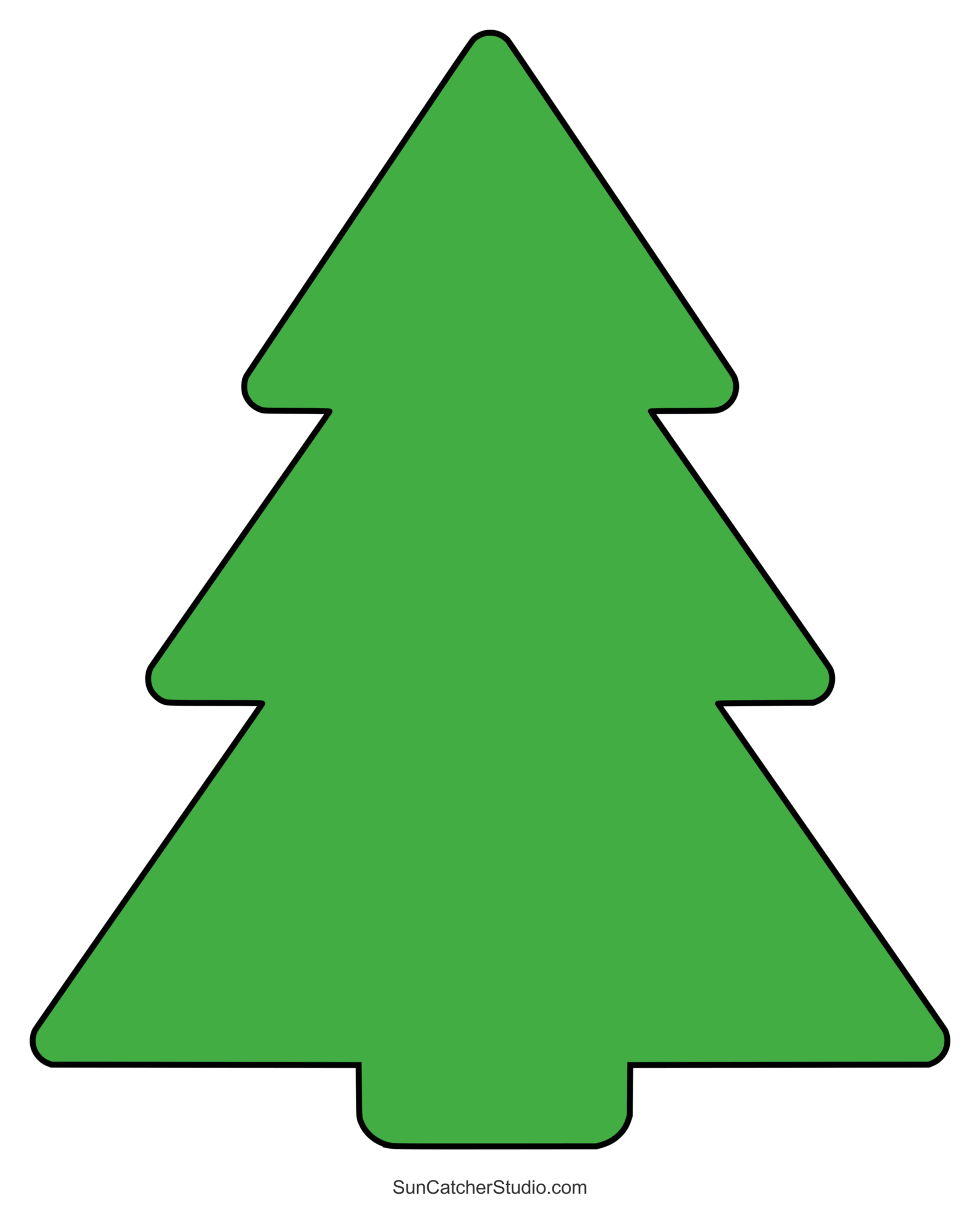 Christmas Tree Templates And Stencils (Free Printable Patterns with Christmas Tree Images Printable