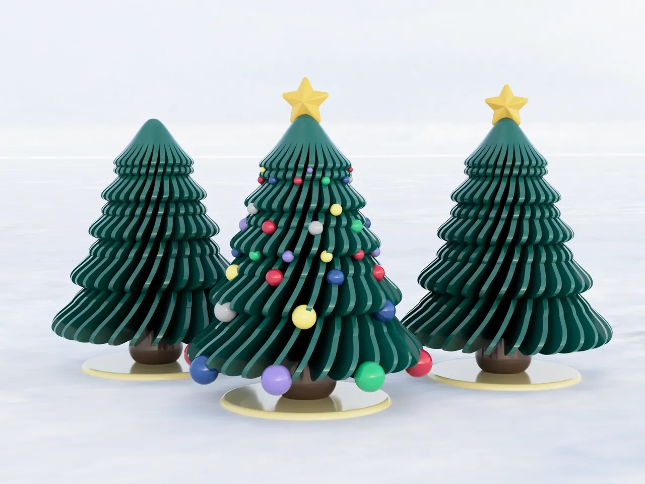 Christmas Tree With Basejakub Lattenberg | Download Free Stl intended for Mr Printable Christmas Tree