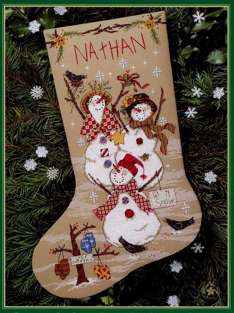 Cross Stitch Pattern Free Download Instantly In Pdf File, To regarding Pdf Free Printable Free Cross Stitch Christmas Stocking Patterns