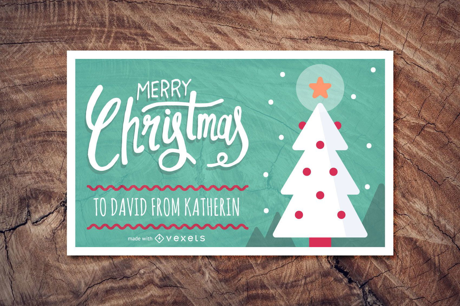 Cute Christmas Card Maker Vector Download inside Make Your Own Printable Christmas Card