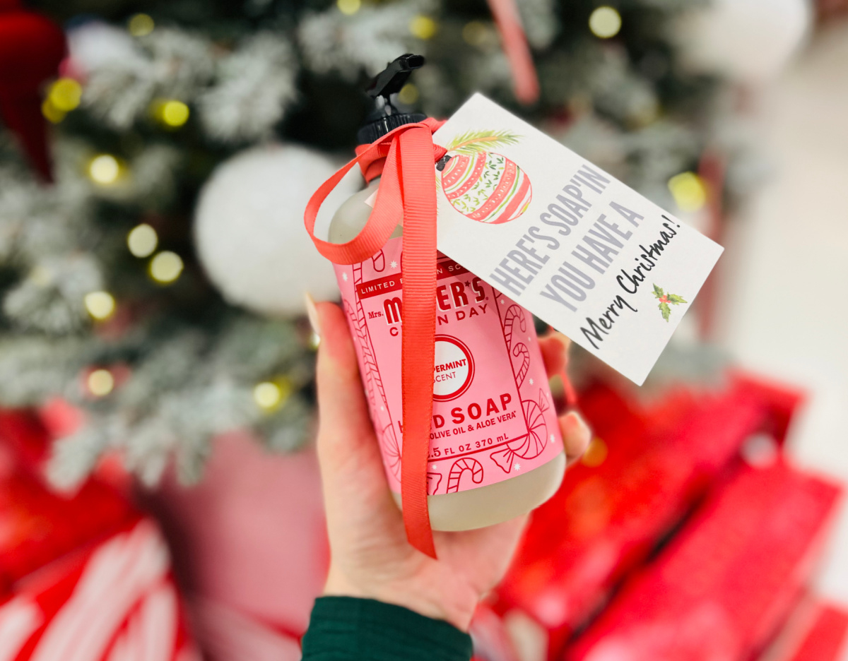 Diy Christmas Hostess Gifts | Soaps With Free Printable Gift Tags in Free Printable Christmas Soap Tags