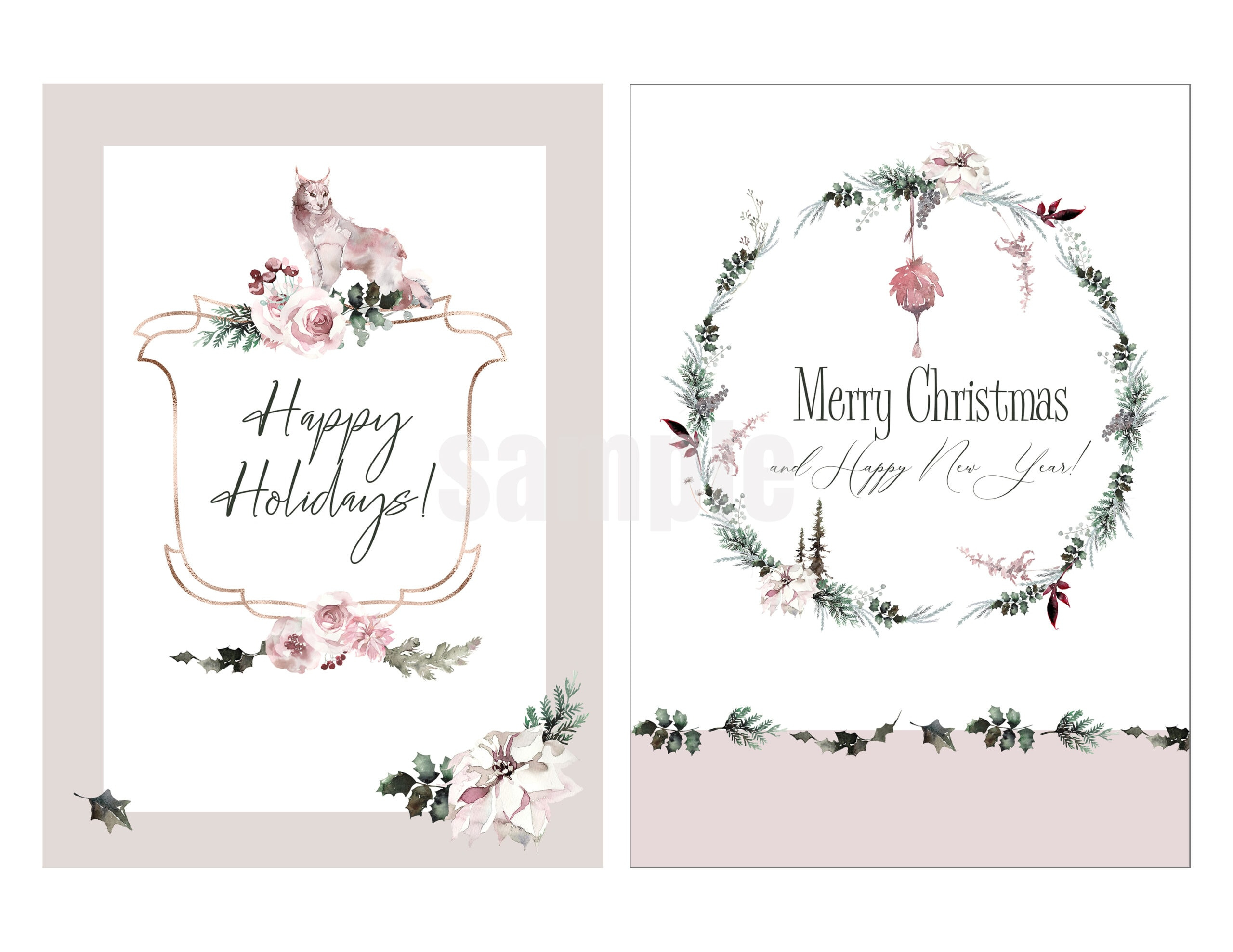 Diy Holiday Greetings: Free Printable Christmas Cards intended for Print Free Printable Christmas Card Inserts
