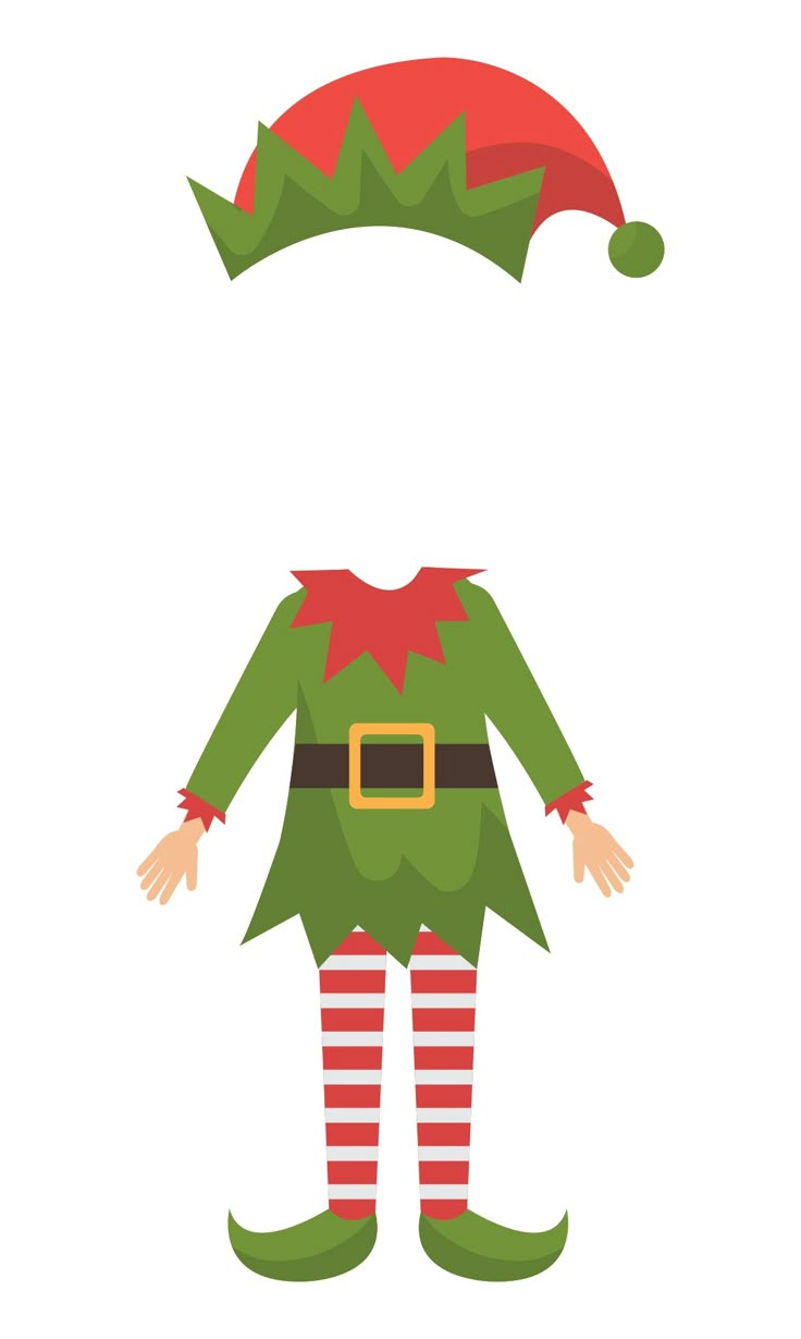 Elf Christmas Templates - 17 Free Pdf Printables | Printablee for Free Christmas Elf Printable