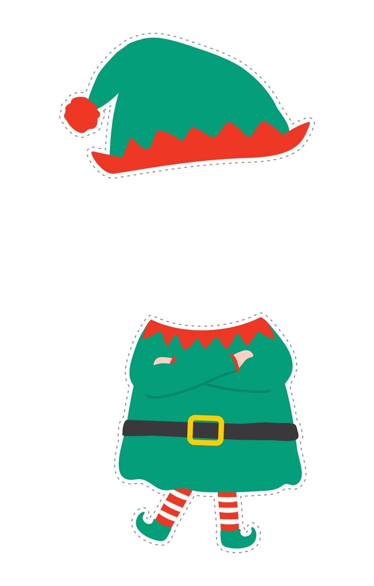 Elf Christmas Templates - 17 Free Pdf Printables | Printablee throughout Printable Christmas Elf Template