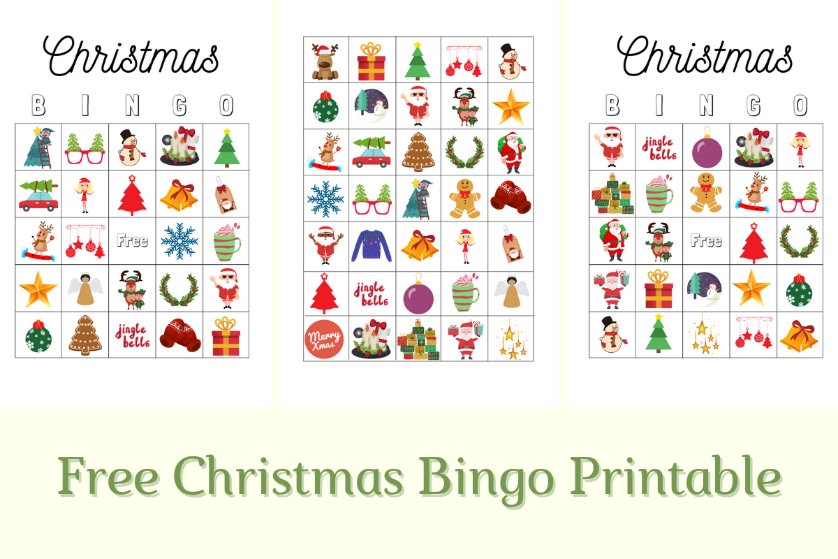 Free Christmas Bingo Game For All The Family This Festive Season intended for Free Christmas Bingo Games Printable