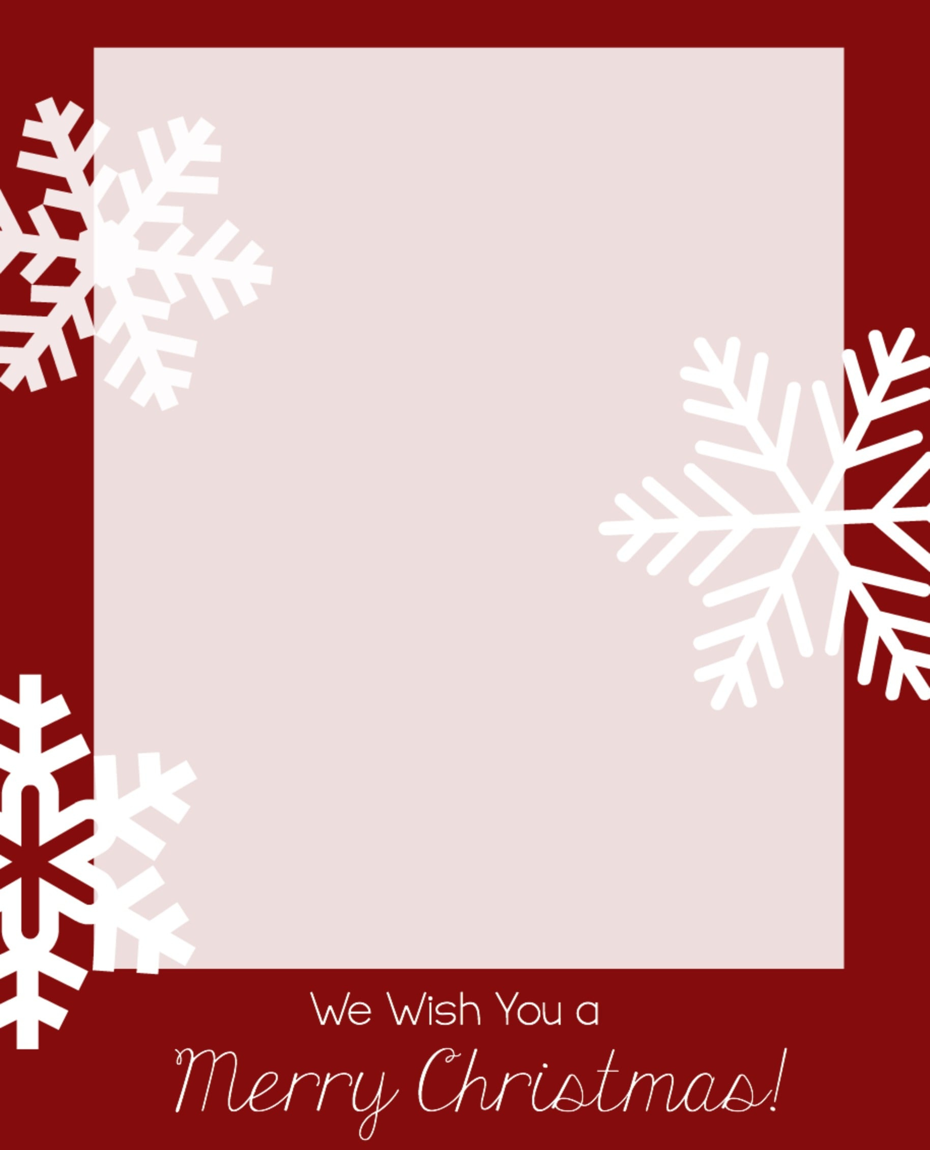 Free Christmas Card Templates - Crazy Little Projects for Printable Christmas Card Photo Templates Free