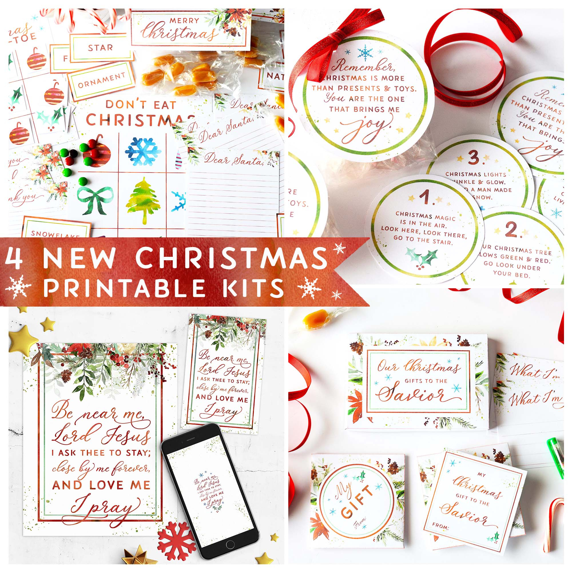 Free Christmas Cards In 6 Languages {English, Spanish, Italian with regard to Merry Christmas in Different Languages Free Printable