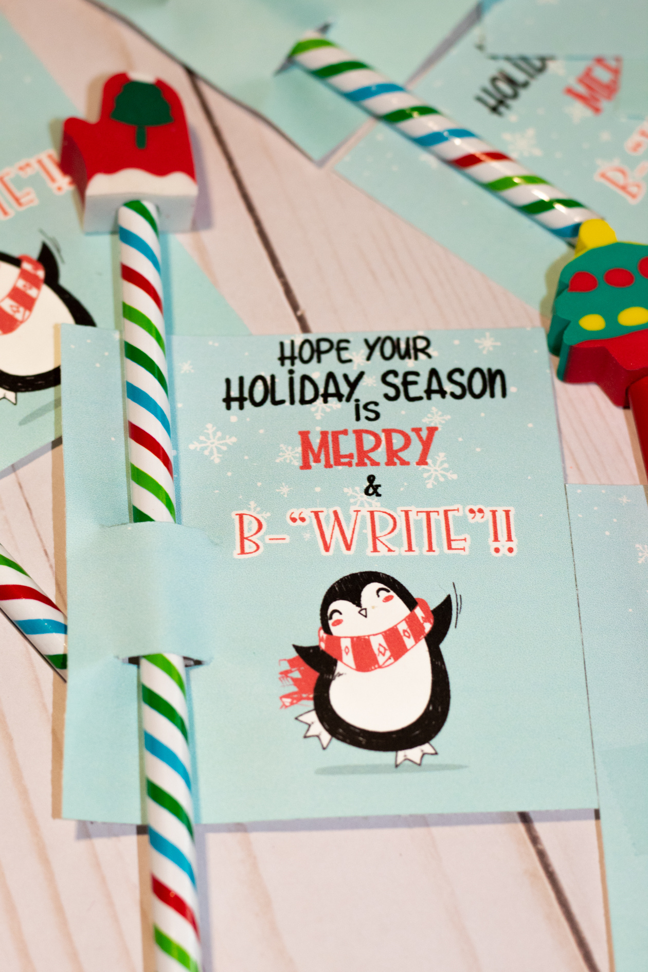 Free Christmas Pencil Gift Tag Printable: Perfect For Classmates for Free Printable Christmas Gift Tags For Students