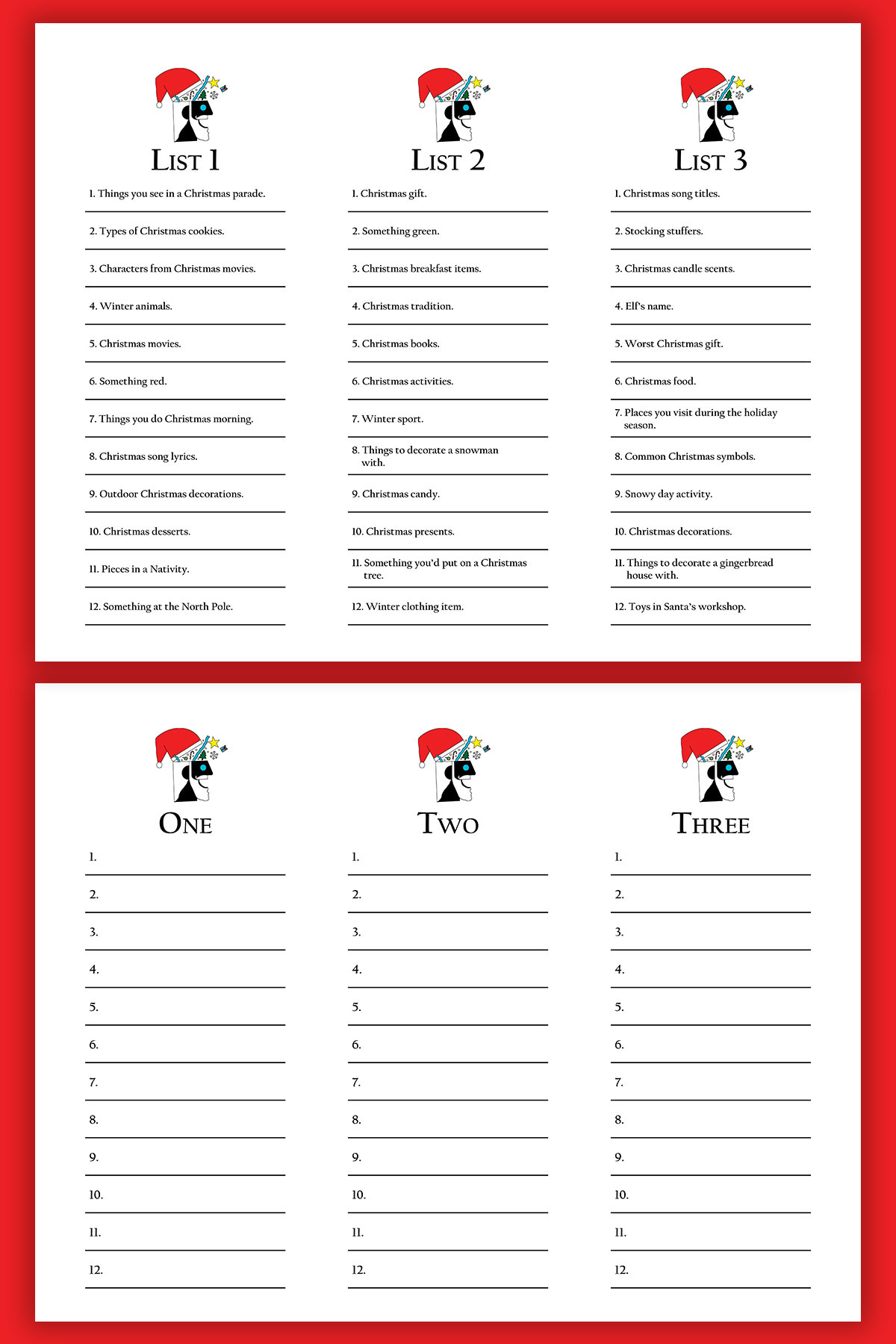 Free-Christmas-Scattergories-Printable-Example-6 - Mom Envy regarding Free Printable Christmas Scattergories