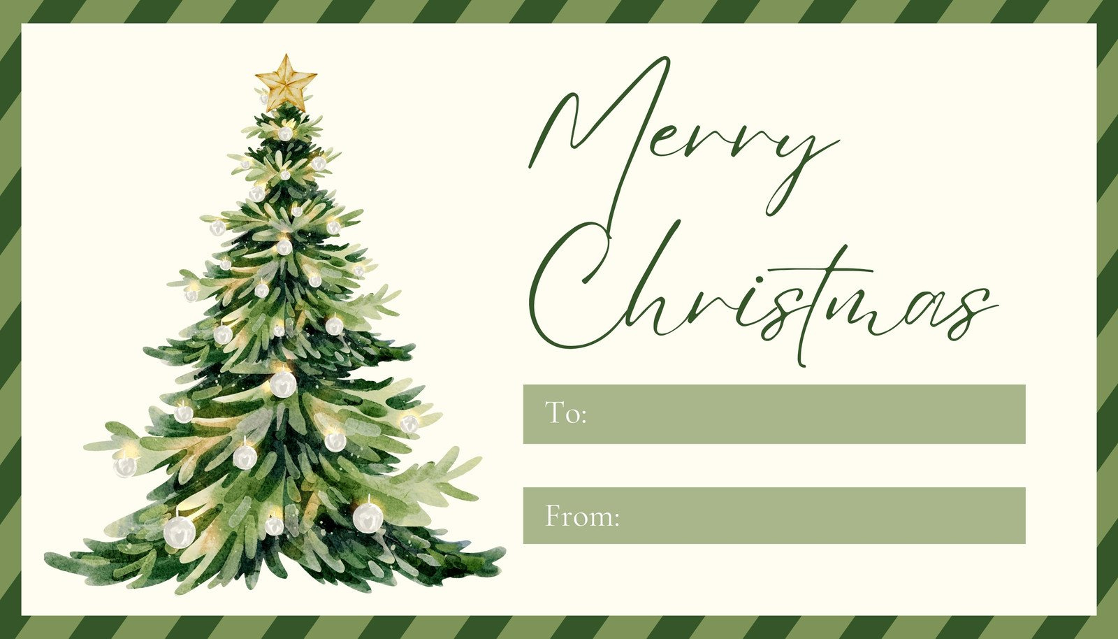 Free Custom Printable Christmas Tag Templates | Canva with Free Printable Custom Christmas Gift Tags