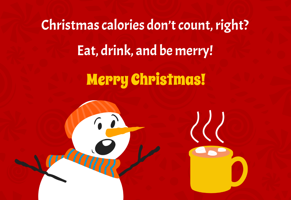 Free Funny Christmas Card Template To Edit Online inside Funny Christmas Card Printable Free