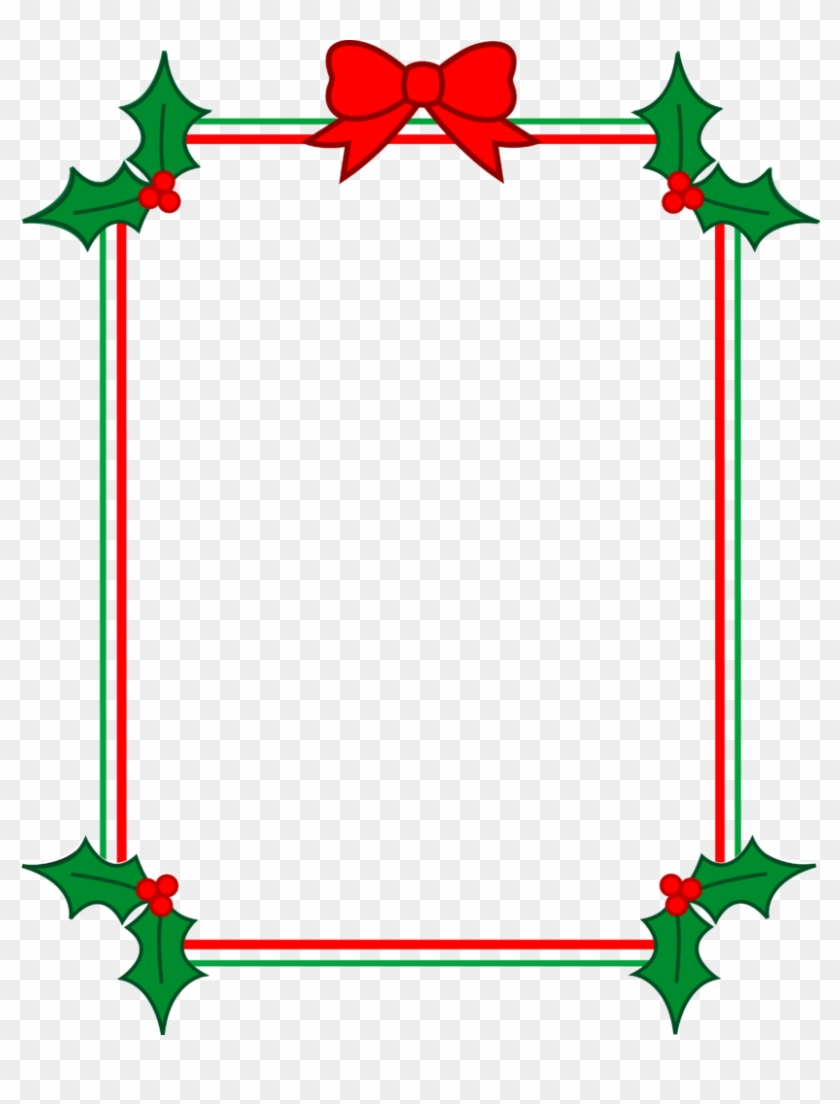 Free Printable Christmas Clip Art Summer Clipart - Christmas intended for Printable Christmas Frames For Photos