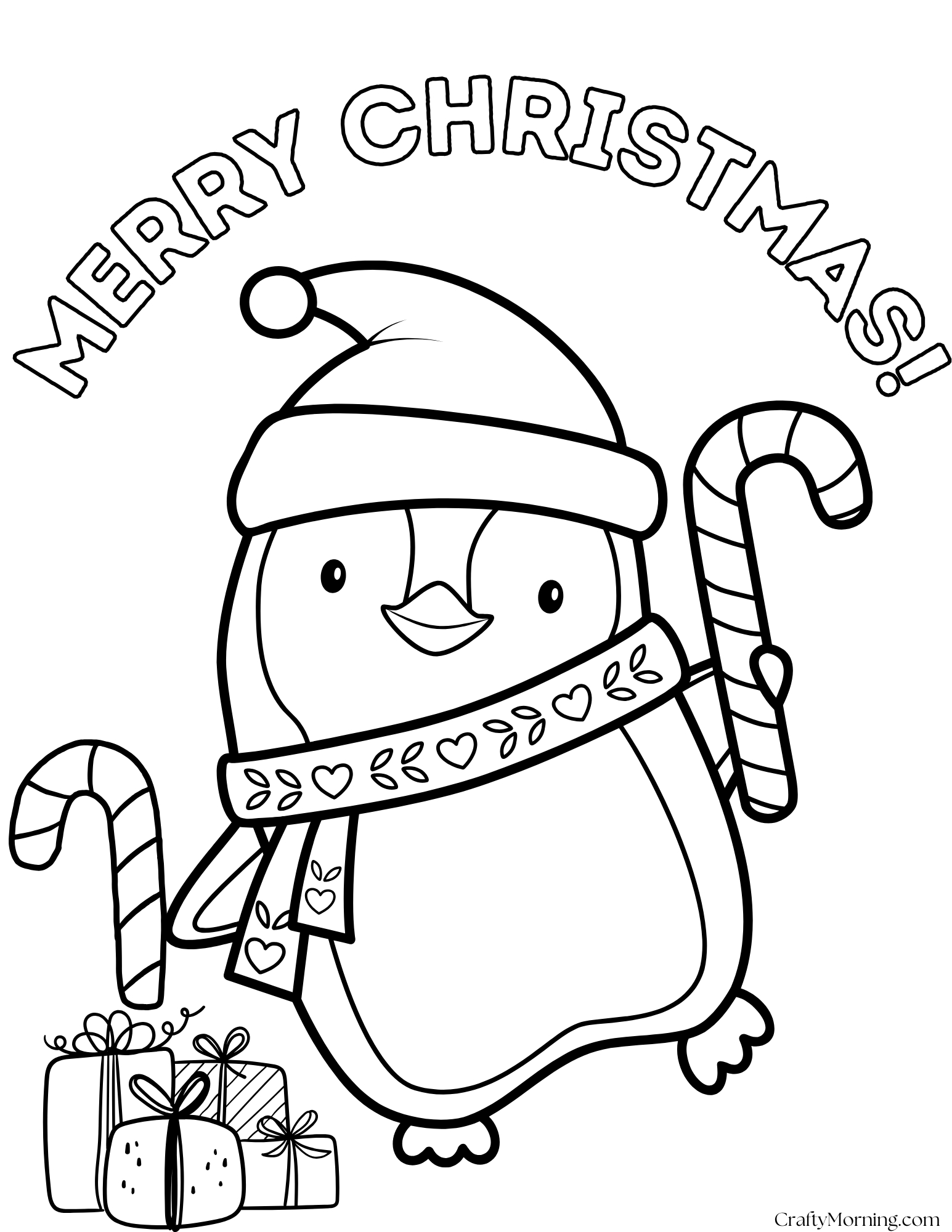 Free Printable Christmas Coloring Pages - Crafty Morning pertaining to Free Christmas Pictures to Color Printable