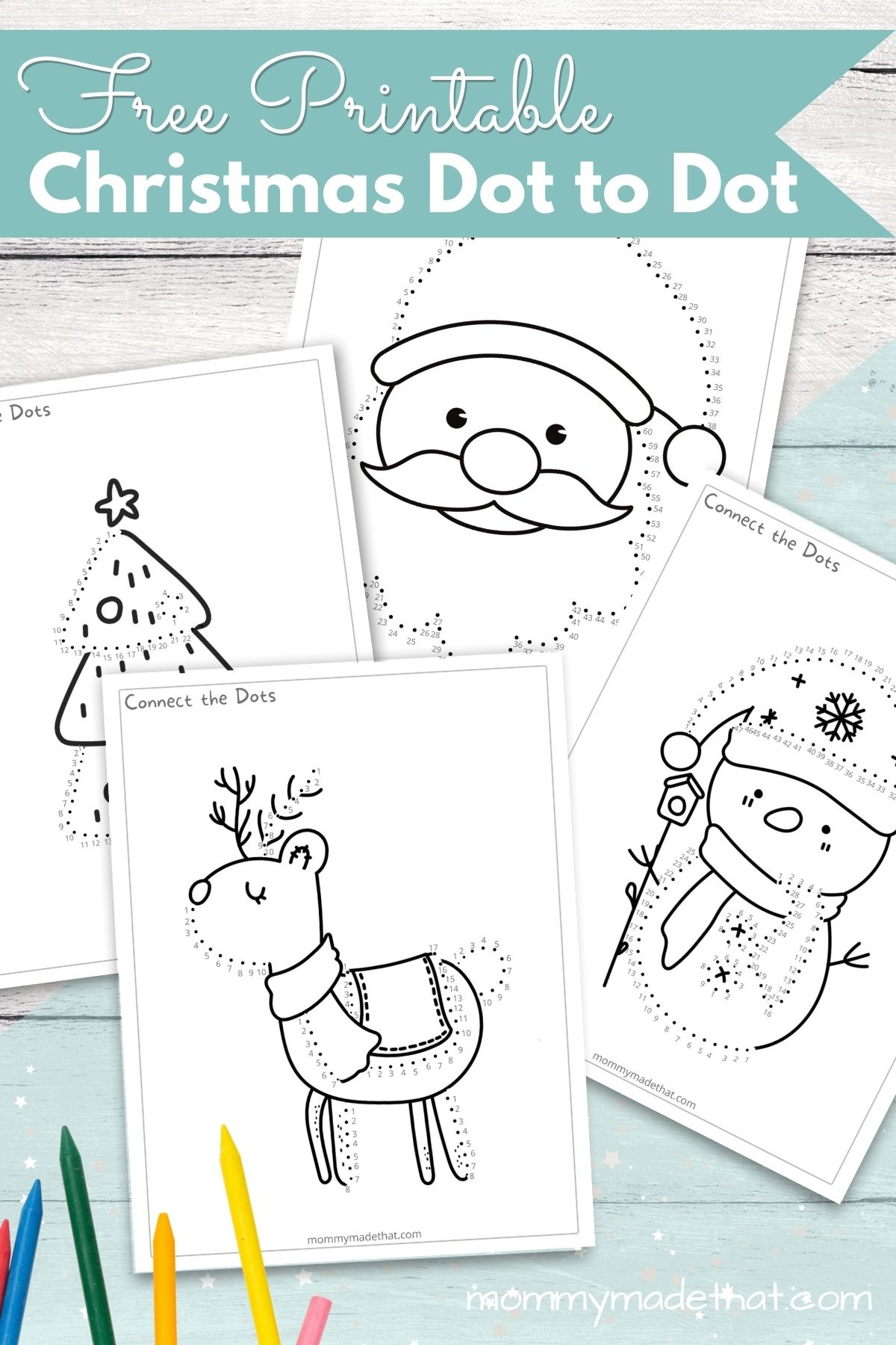 Free Printable Christmas Dot To Dot pertaining to Free Printable Christmas Dot to Dot
