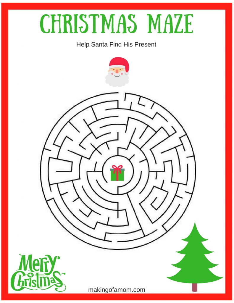 Free Printable Christmas Games - Making Of A Mom pertaining to Popular Printable Christmas Games Free