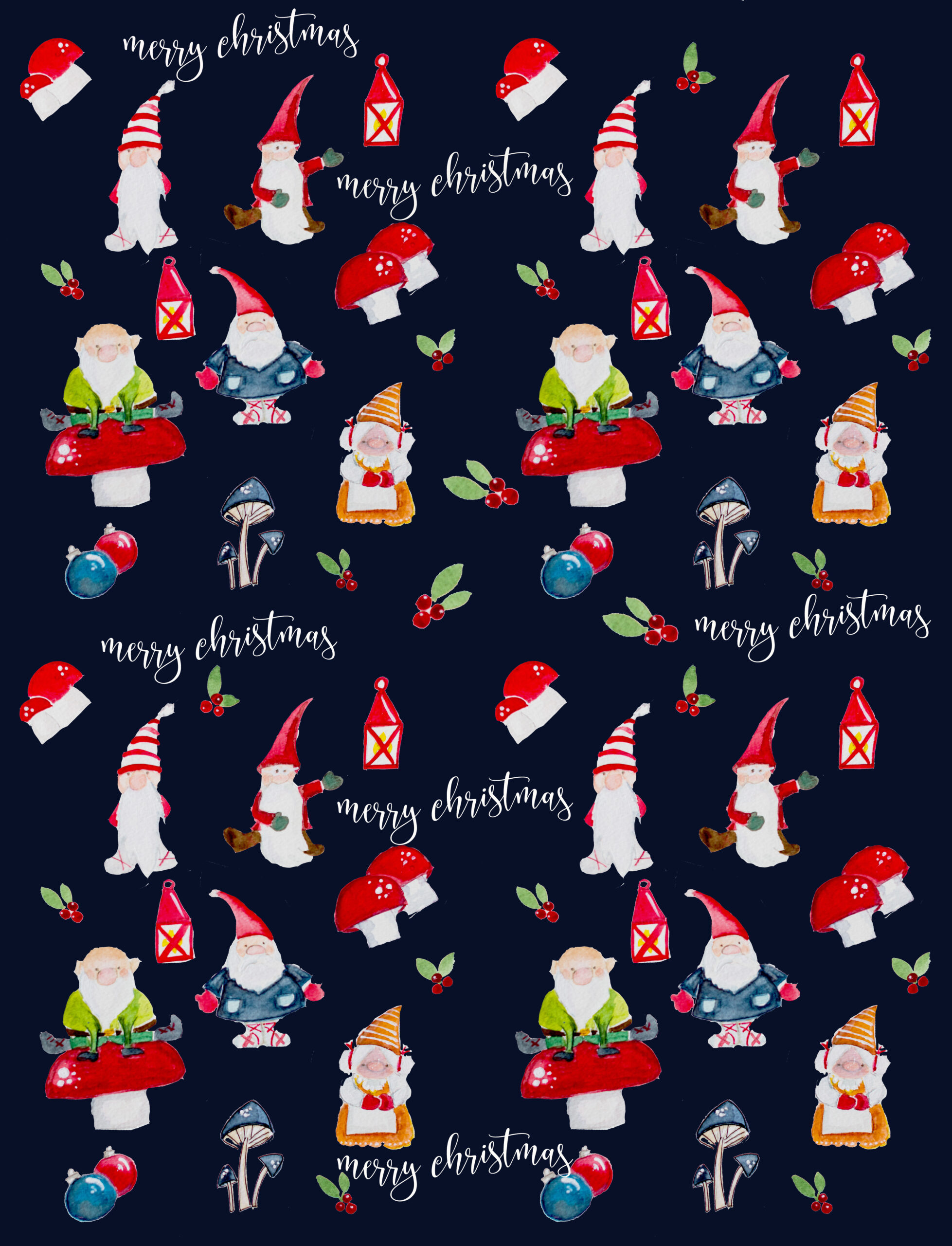 Free Printable Christmas Gift Wrap throughout Christmas Wrapper Printable