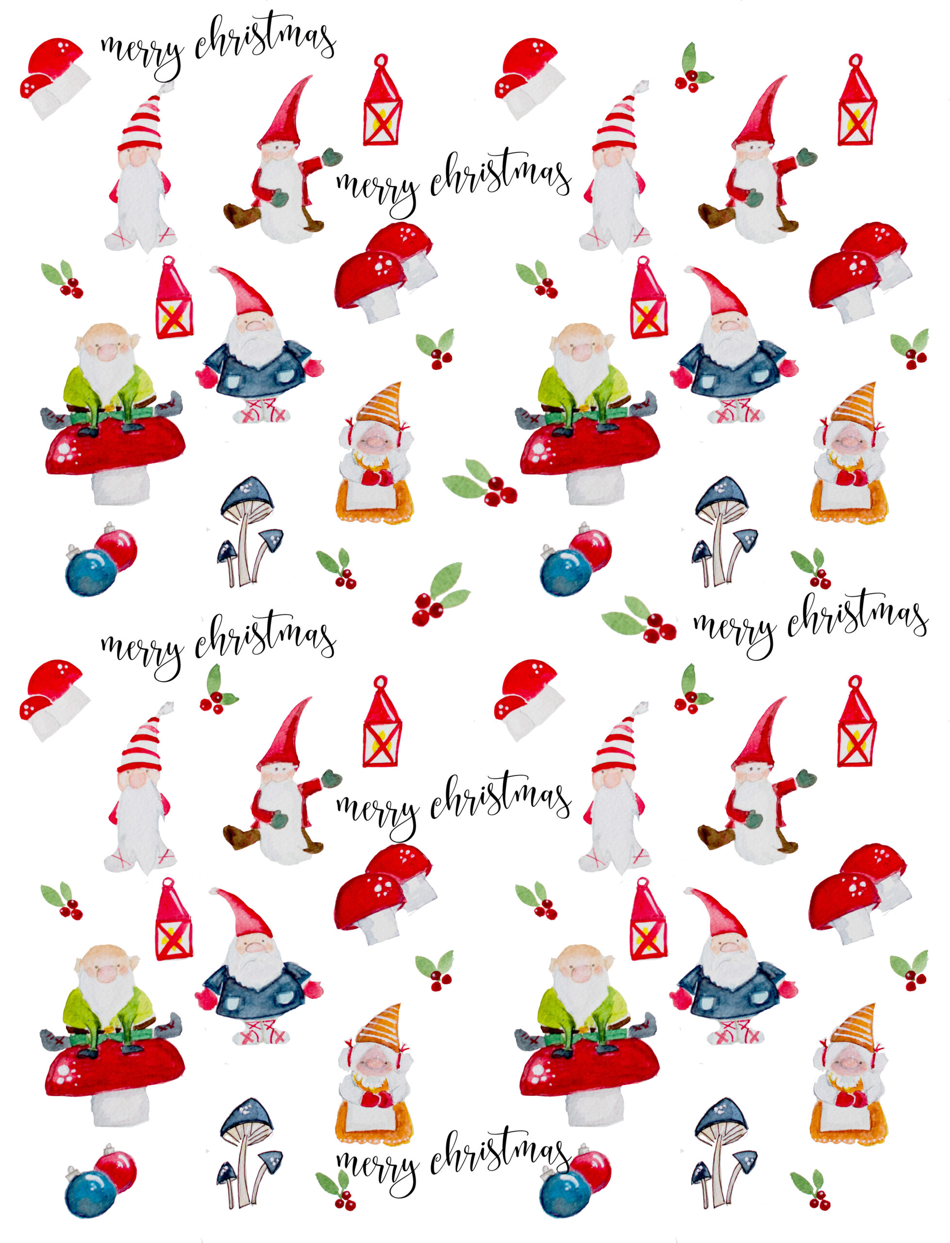 Free Printable Christmas Gift Wrap within Christmas Wrapper Printable