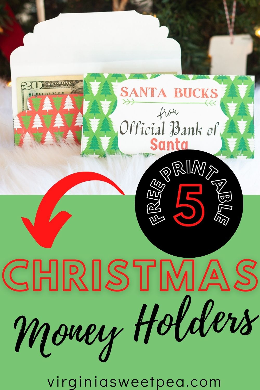 Free Printable Christmas Money Holders - Sweet Pea inside Free Printable Christmas Money Card