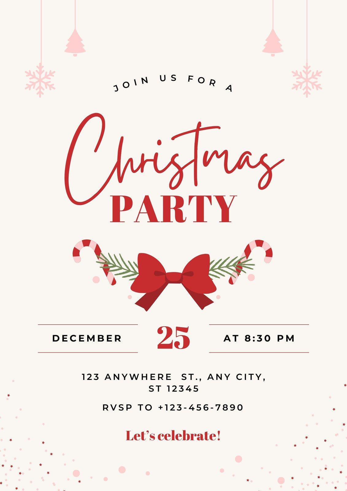 Free, Printable, Customizable Christmas Flyer Templates | Canva with regard to Free Christmas Flyer Templates Printable